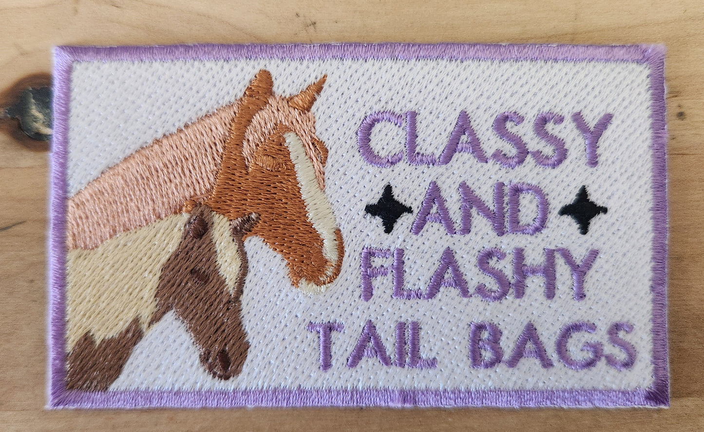 Purple Classy and Flashy Patches