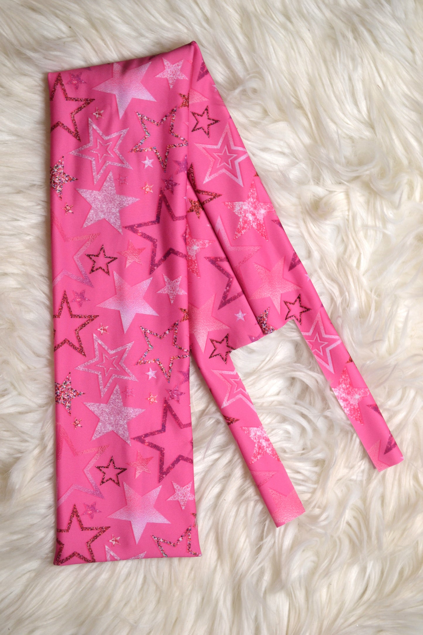 Pink Stars Tail Bag