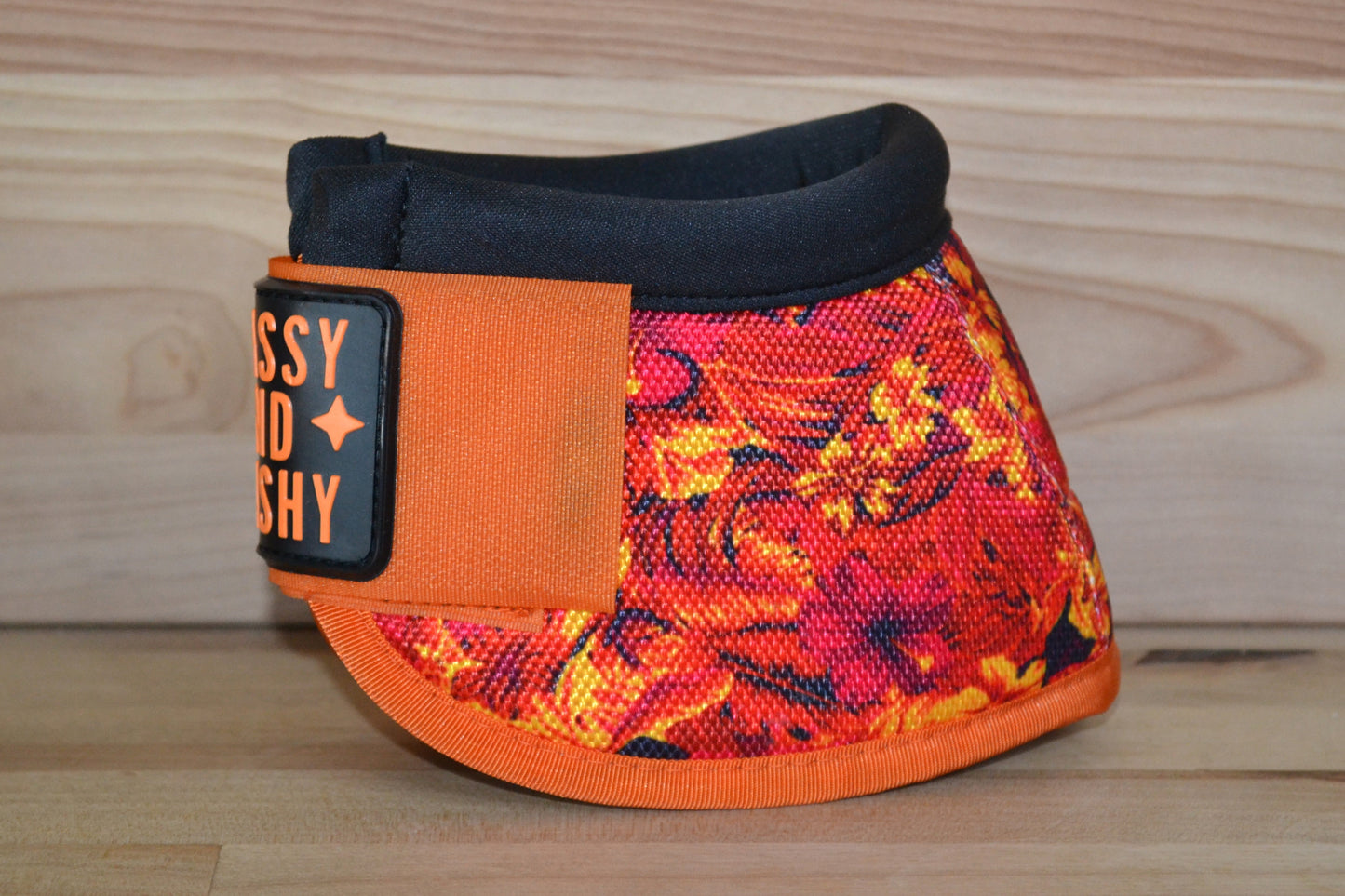 Pink Orange Hawaiian Bell Boots