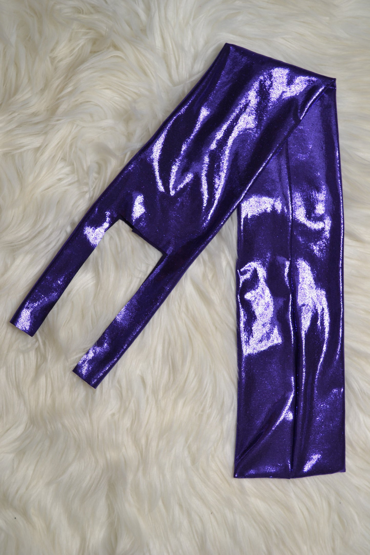 Purple Tail Bag Sparkle Shimmer