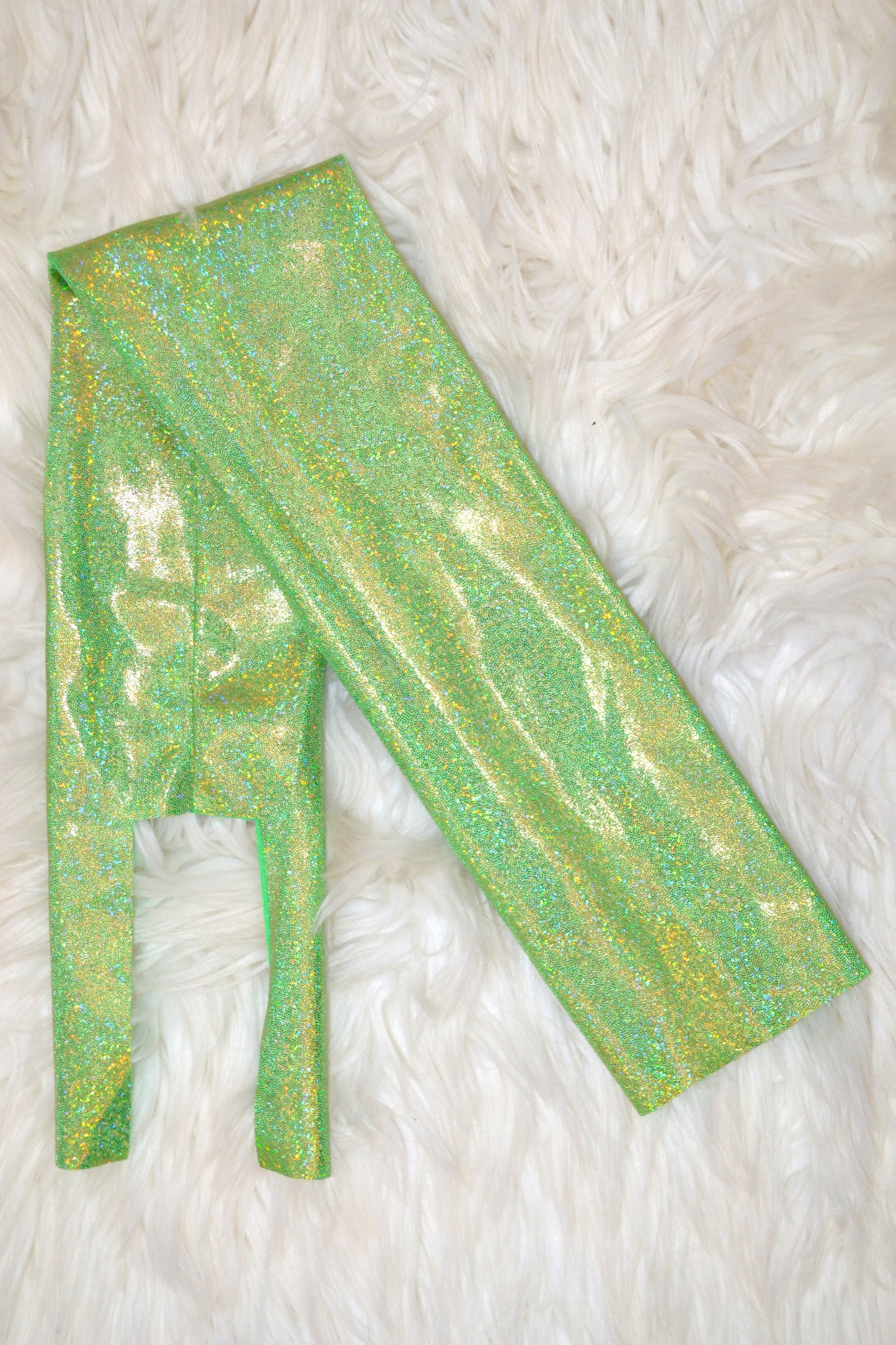 Green Tail Bag Holographic