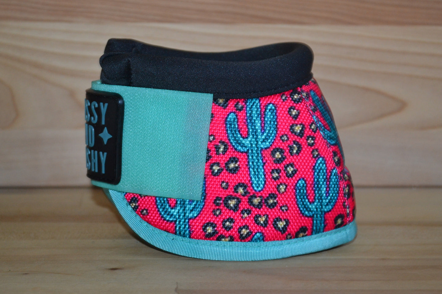 Pink Cactus Cheetah Bell Boots