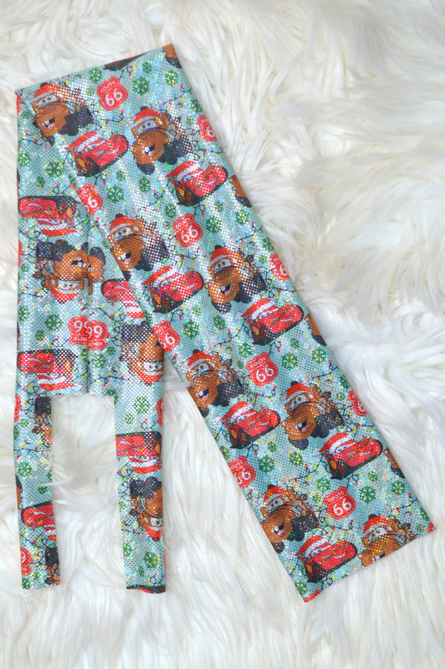 Christmas Racing Tail Bag Holographic