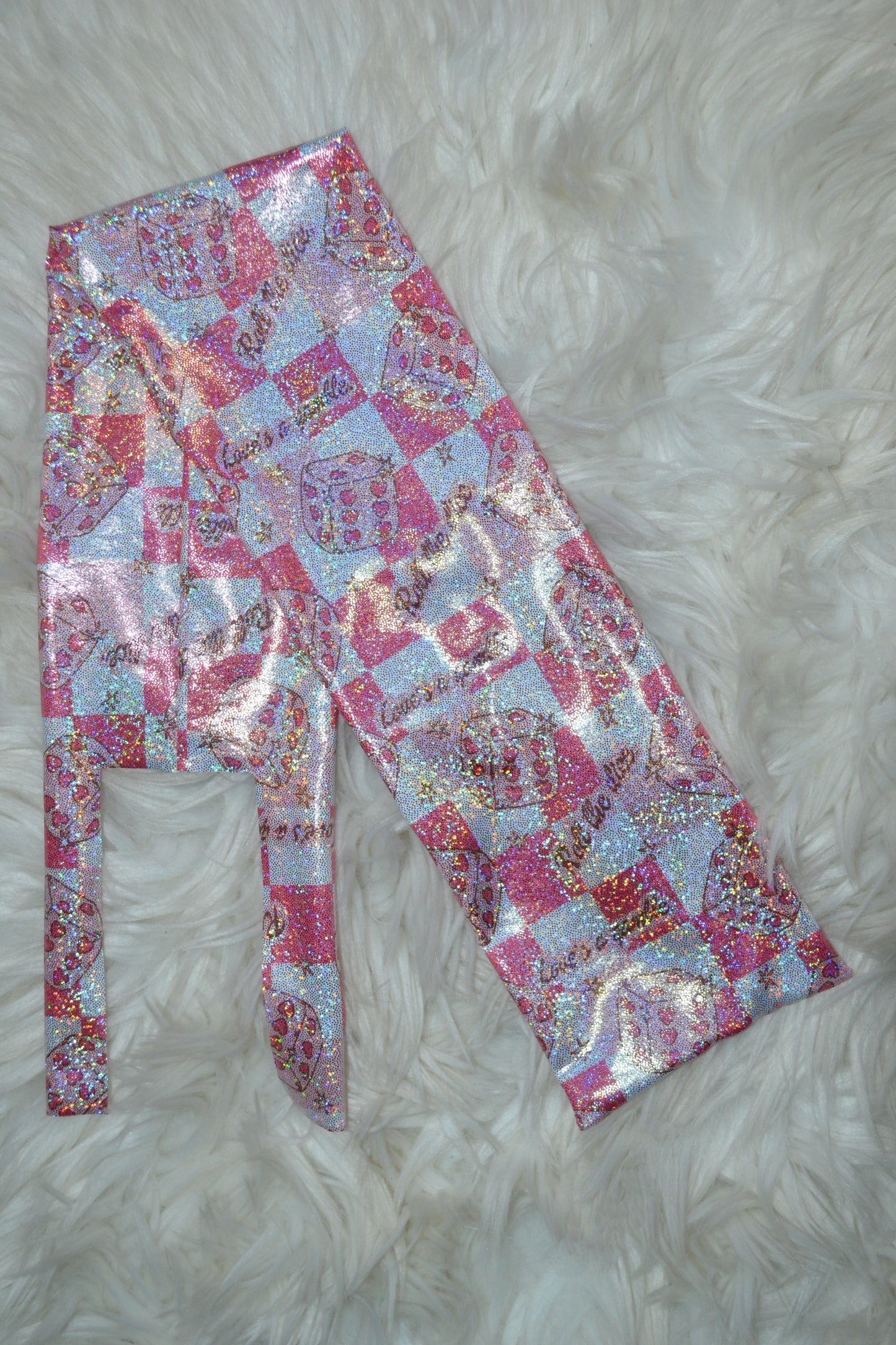 Roll the Dice Tail Bag Holographic