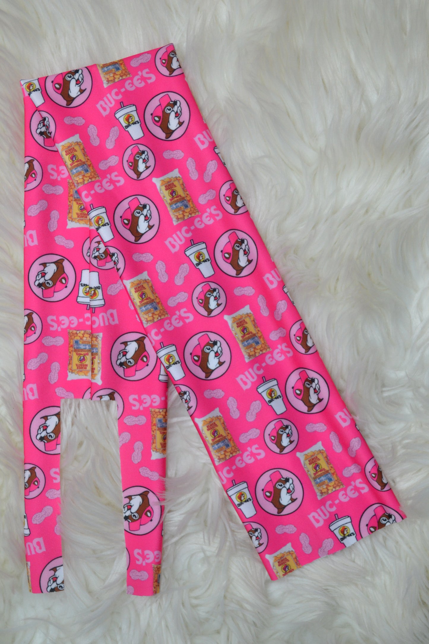 Pink Beaver Tail Bag