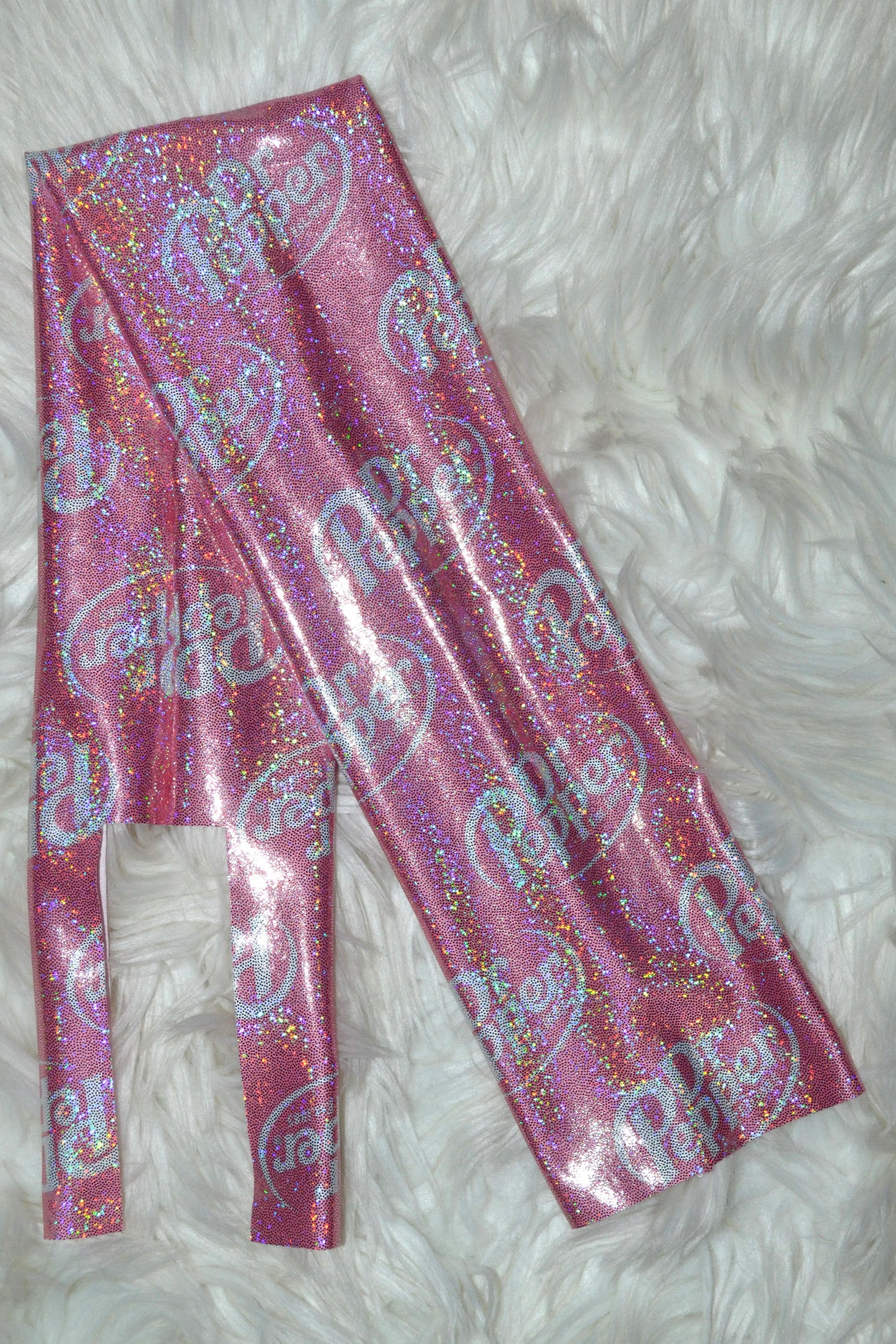 Light Pink Tail Bag Holographic