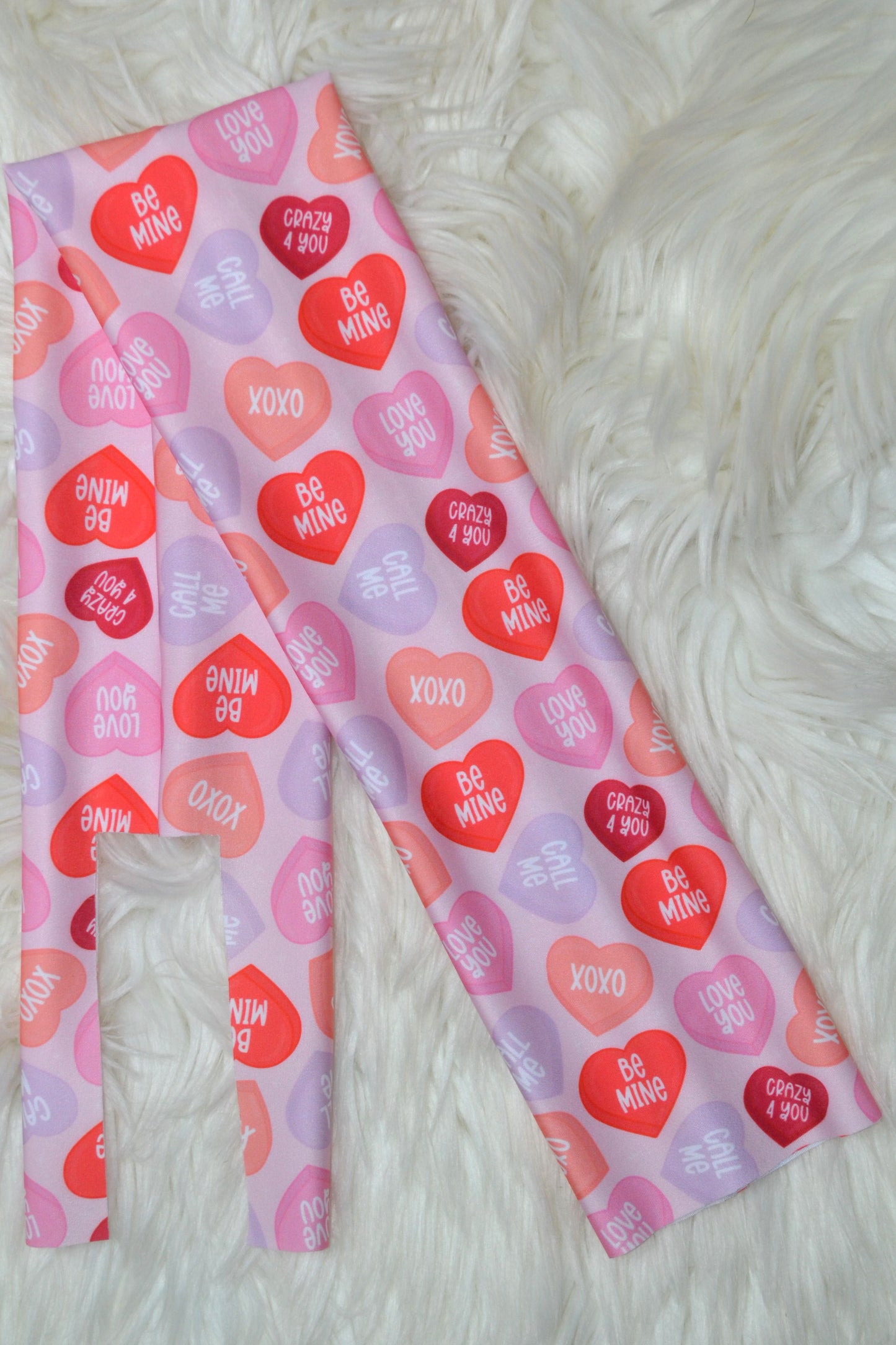 Conversation Hearts Tail Bag