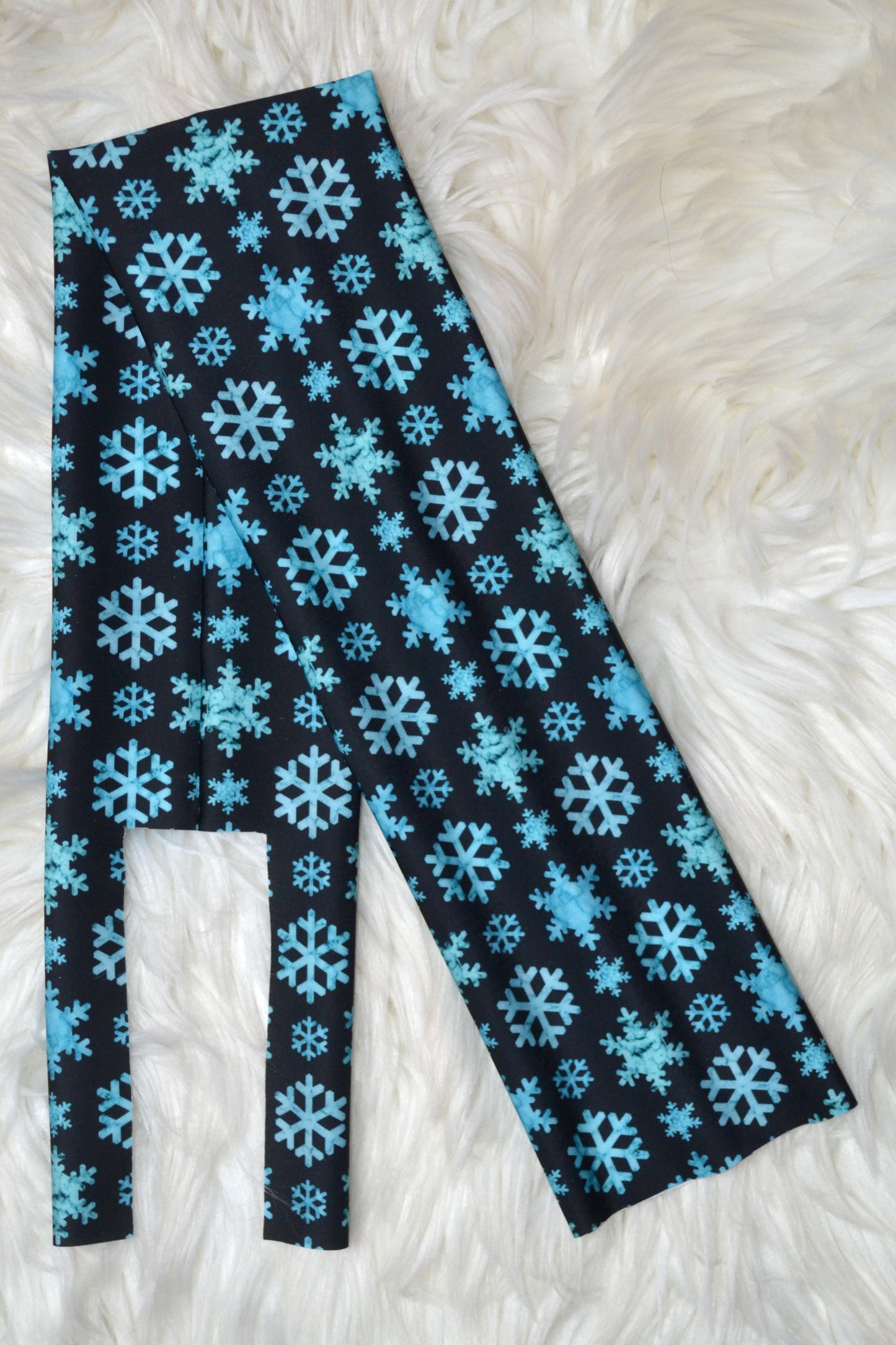 Marble Snowflakes Tail Bag
