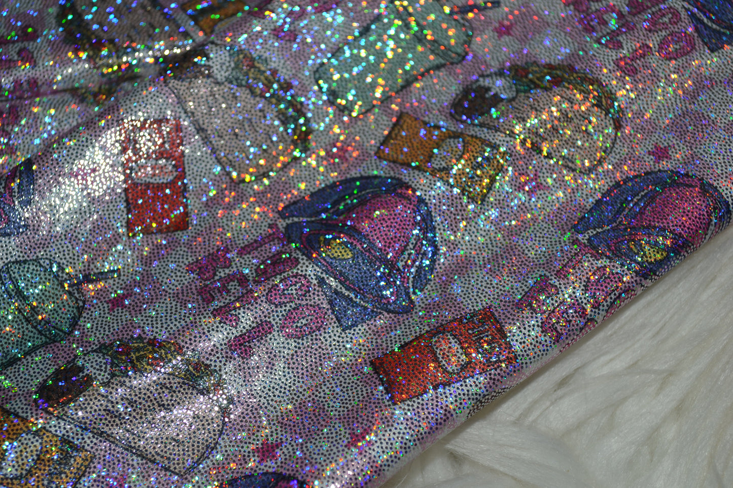 Tacos Tail Bag Holographic