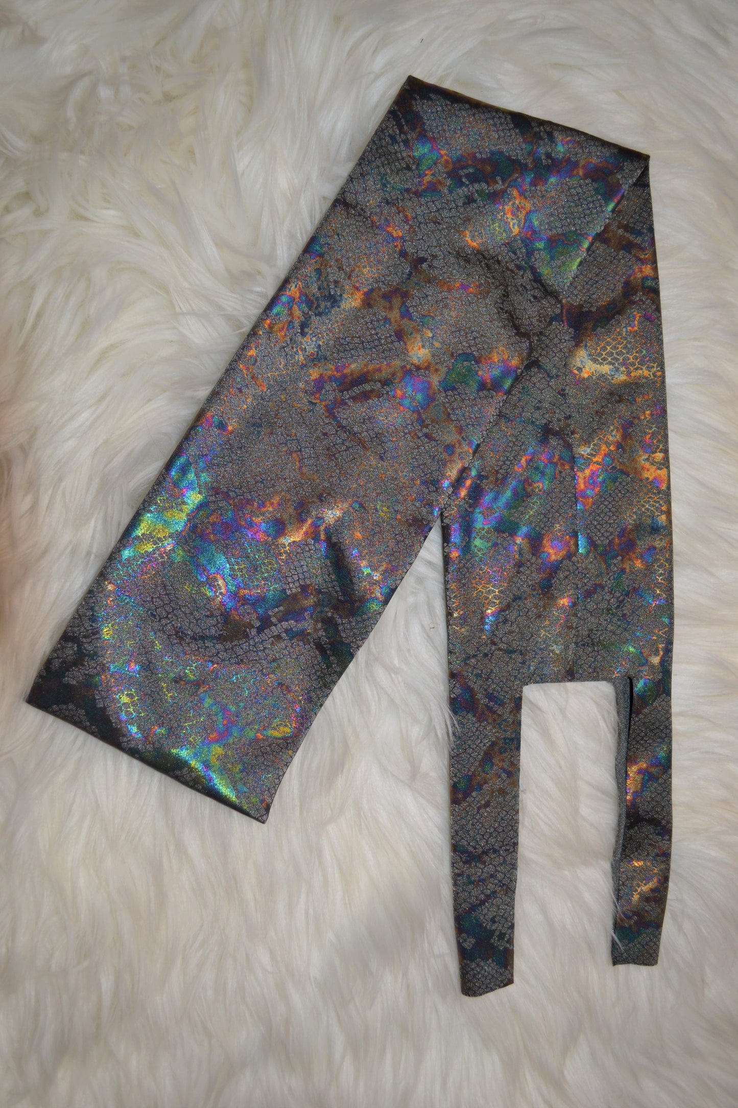 Snakeskin Tail Bag Oil Spill
