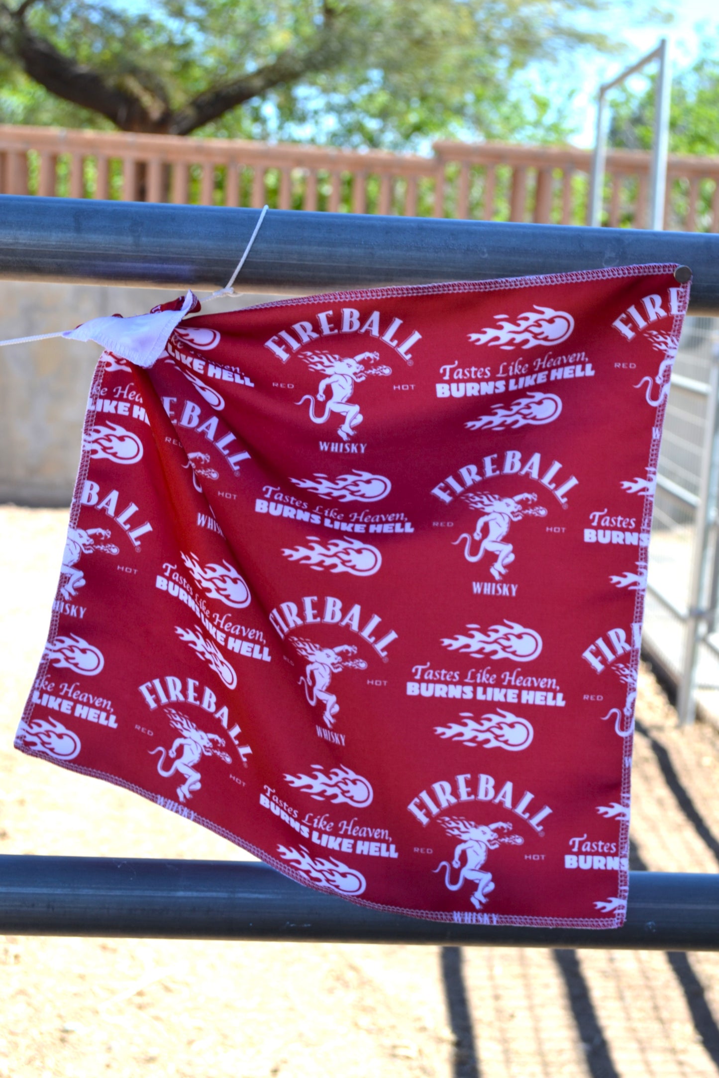Fire Whiskey Breakaway Flag