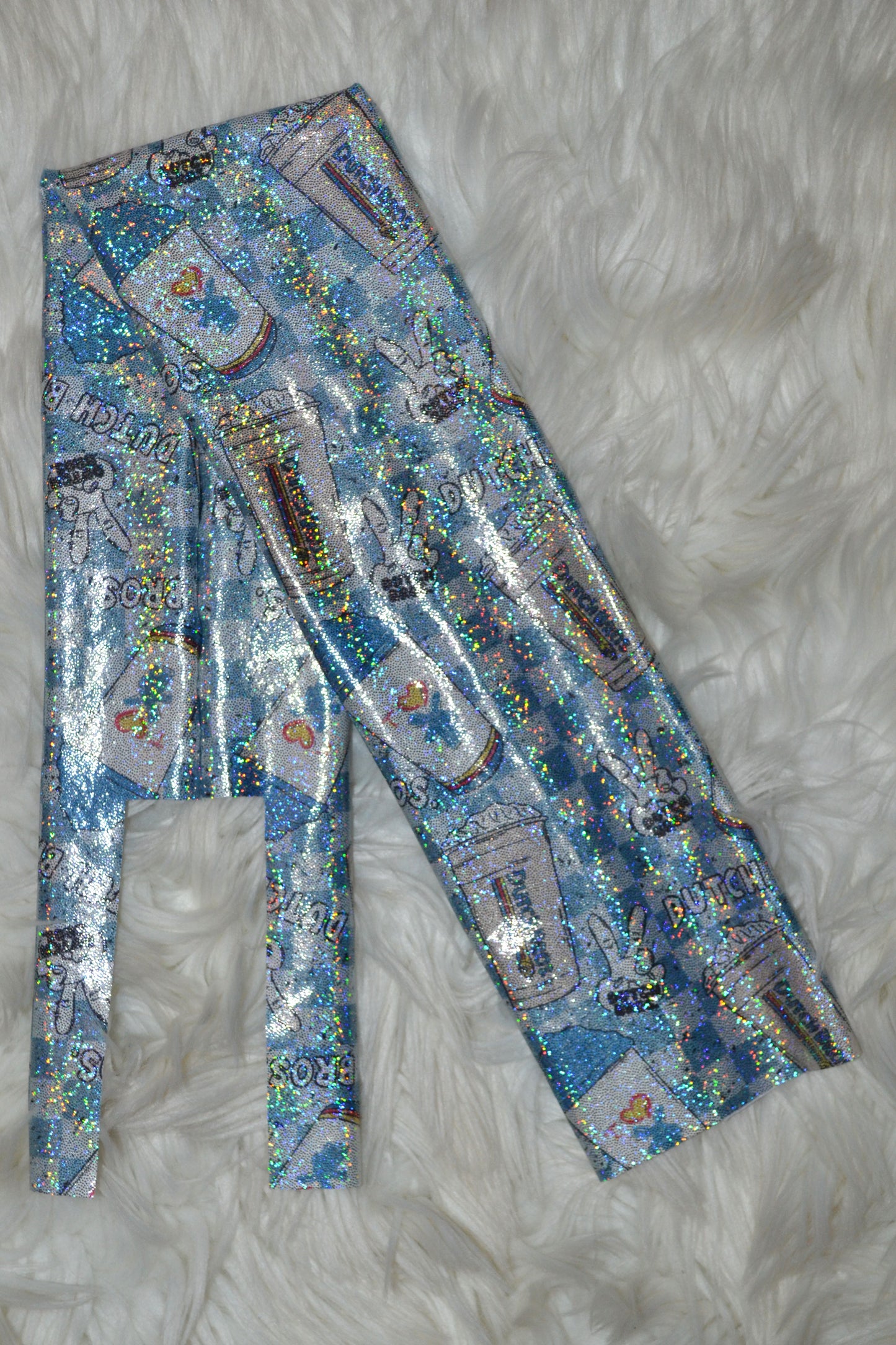 Blue Dutch Tail Bag Holographic