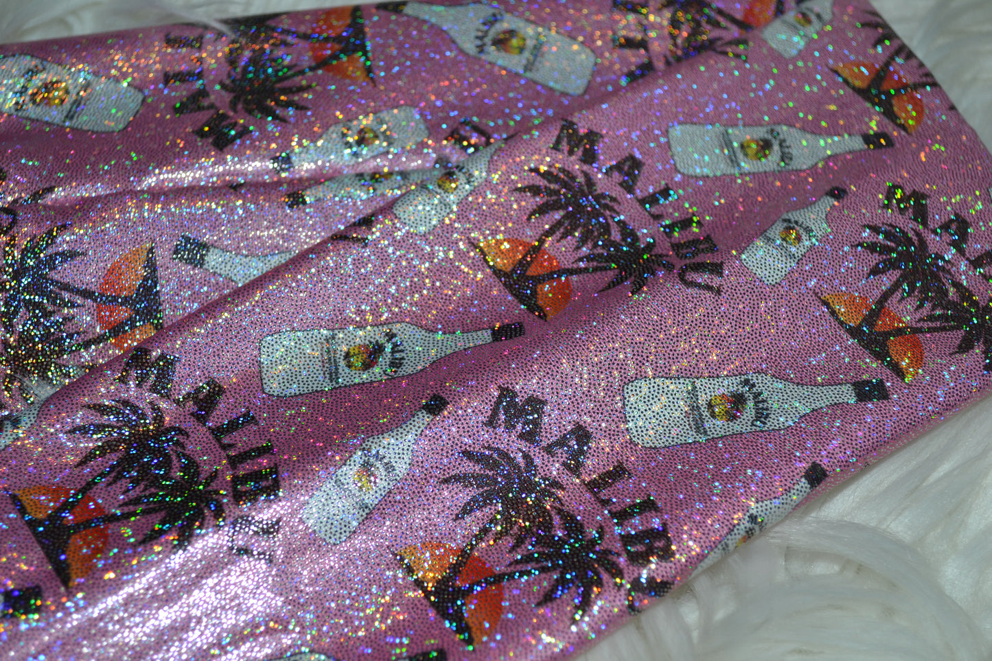 Coconut Rum Tail Bag Holographic
