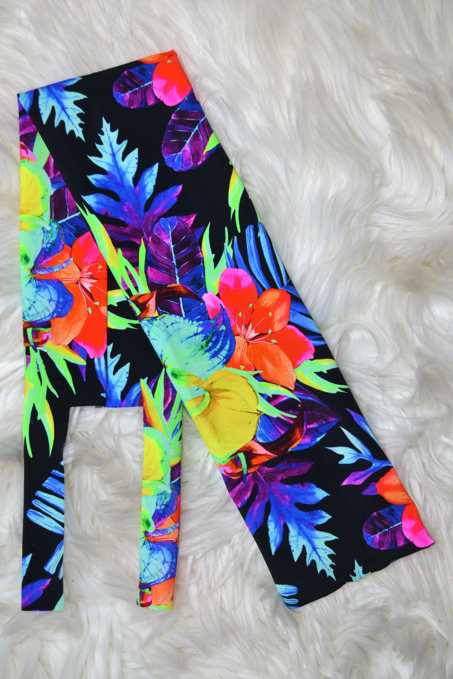 Bright Neon Hawaiian Tail Bag