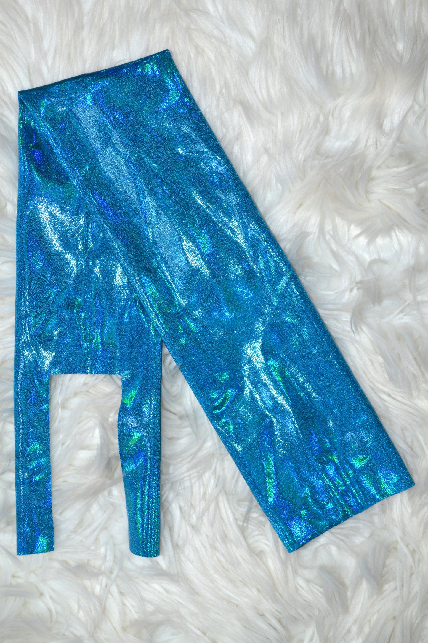 Teal Tail Bag Holographic