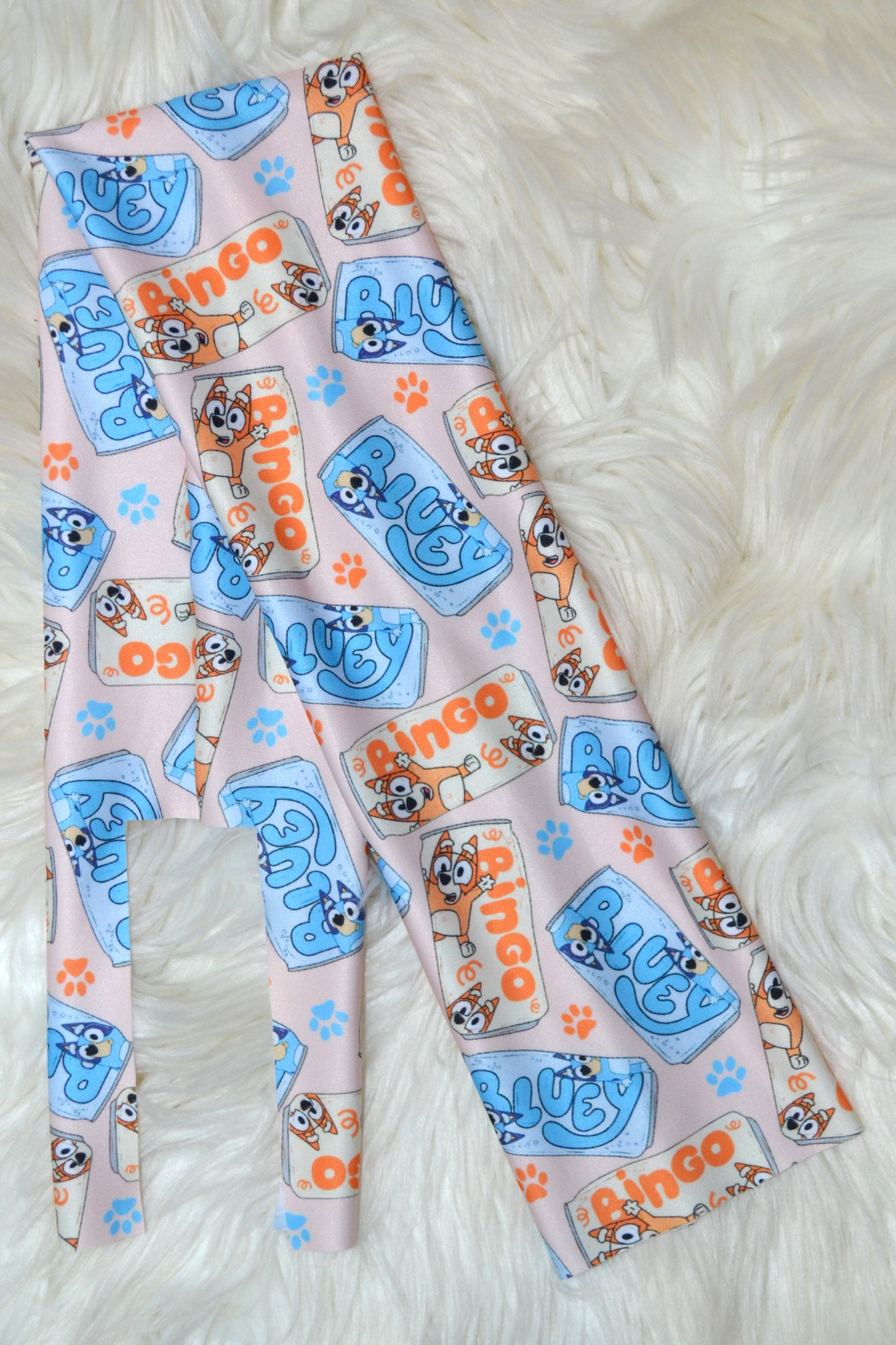 Cartoon Blue Dog Soda Tail Bag