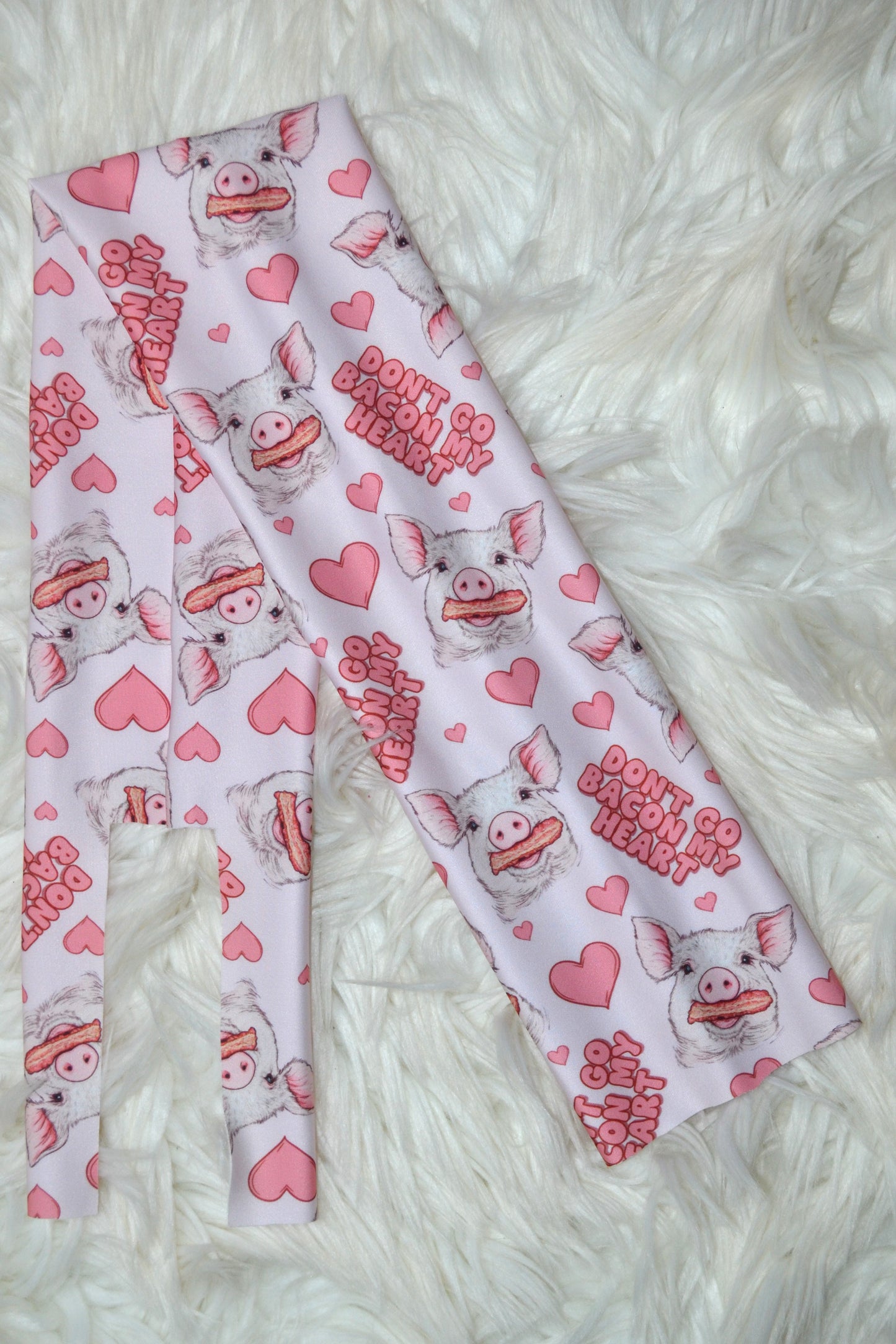 Don't Go Bacon My Heart Tail Bag