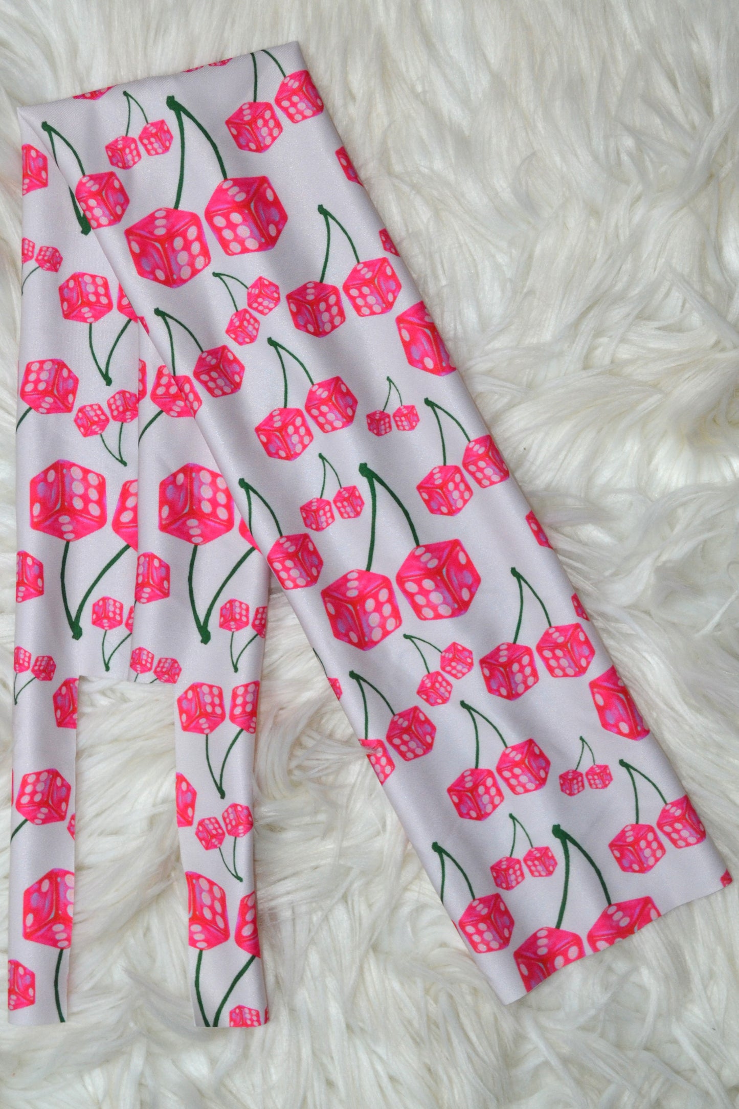 Dice Cherry Tail Bag