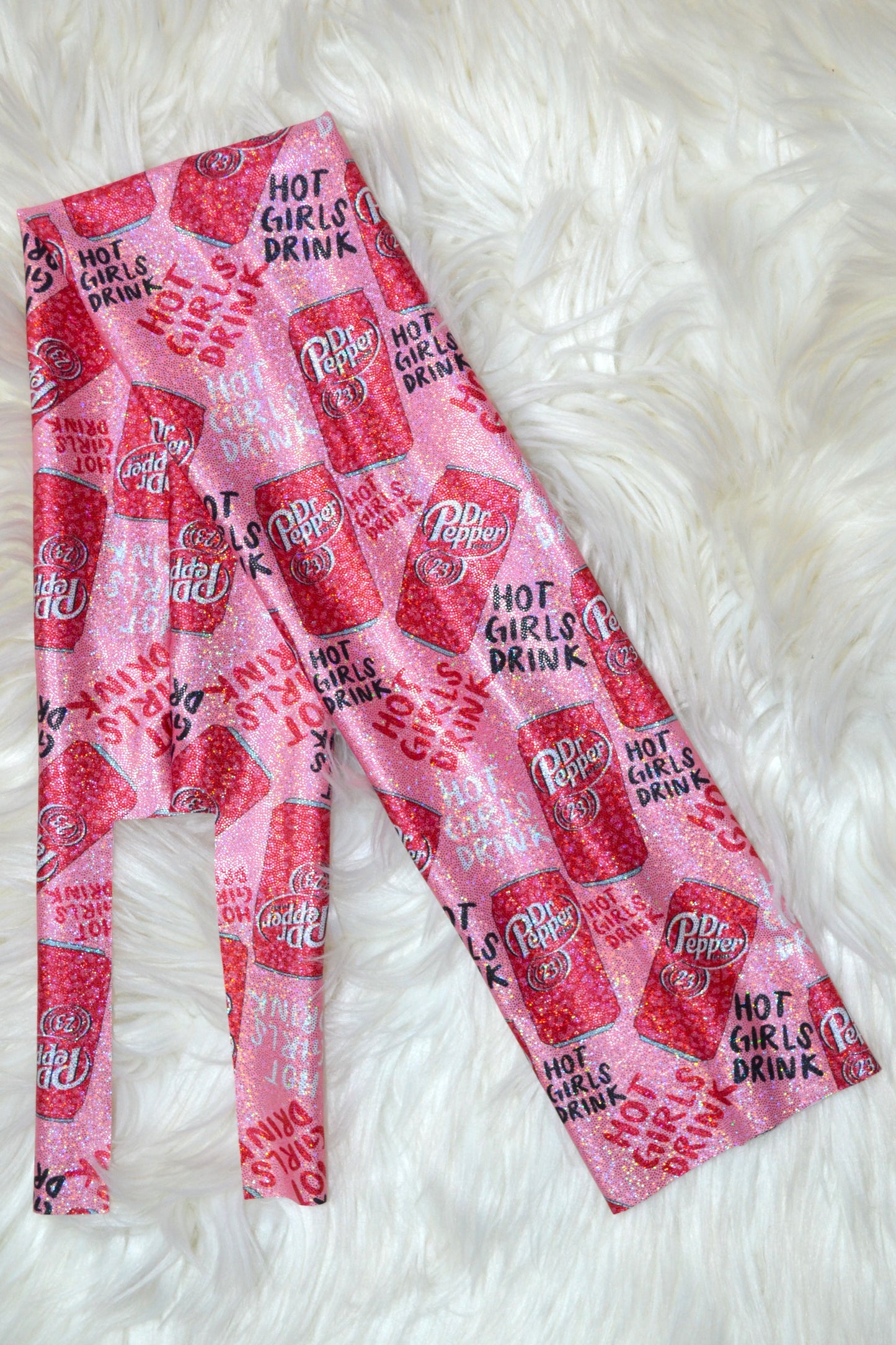 Hot Girls Red Tail Bag Holographic