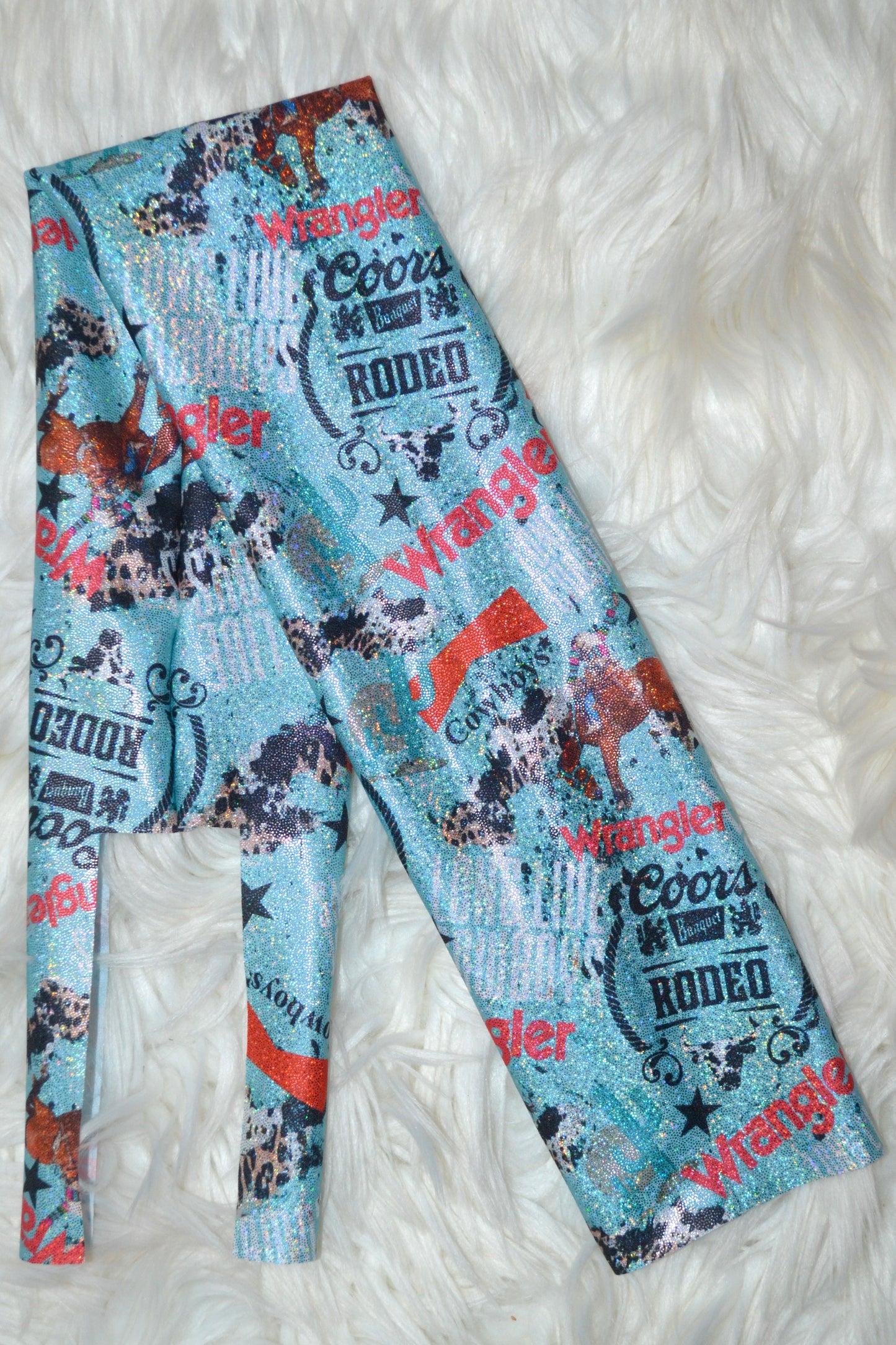 Rodeo Bronc Tail Bag Holographic