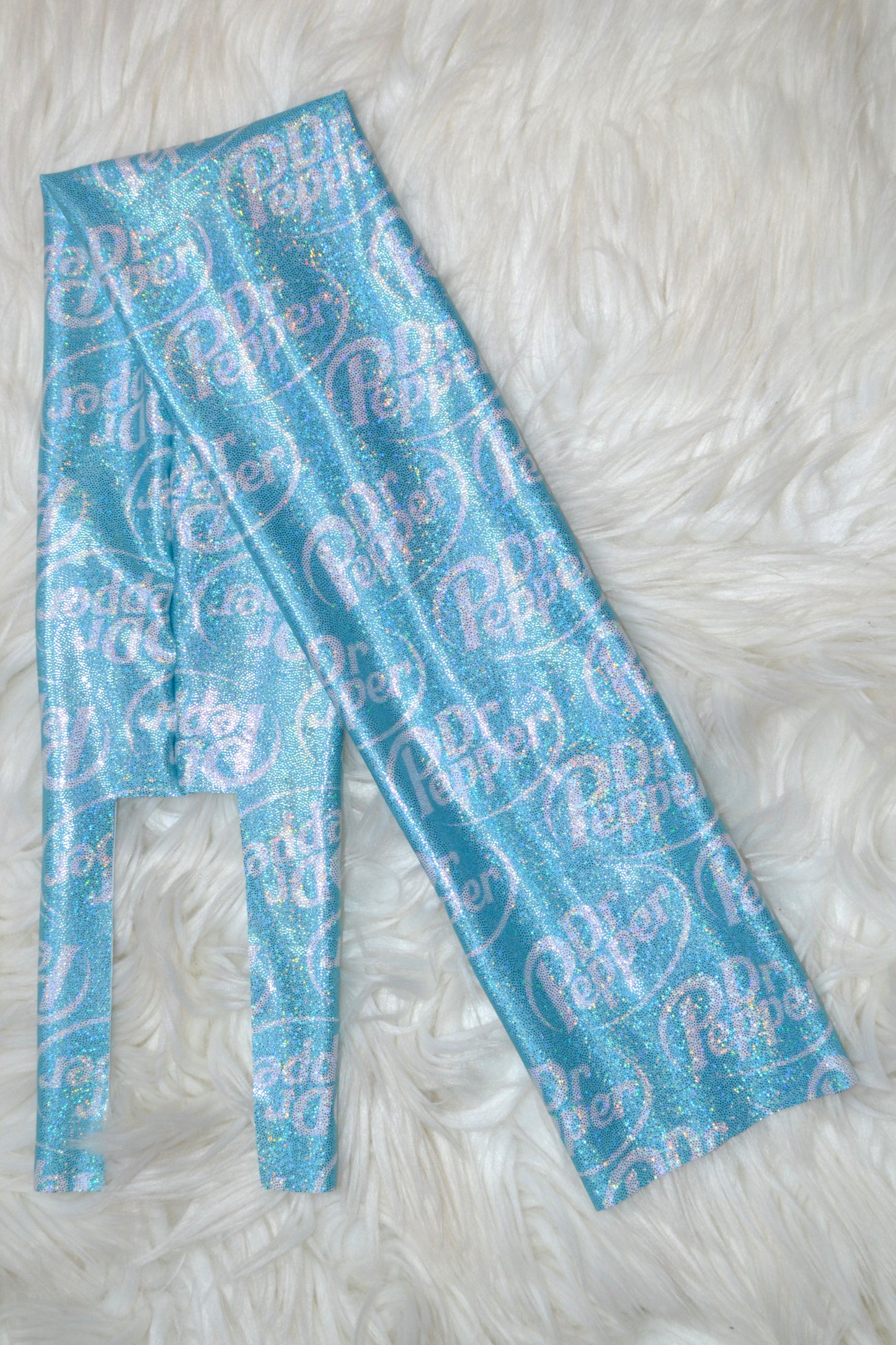 Mint Teal Tail Bag Holographic