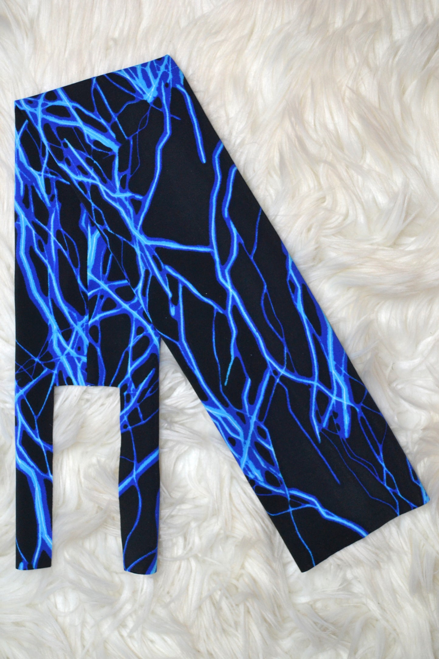 Blue Lightning Tail Bag