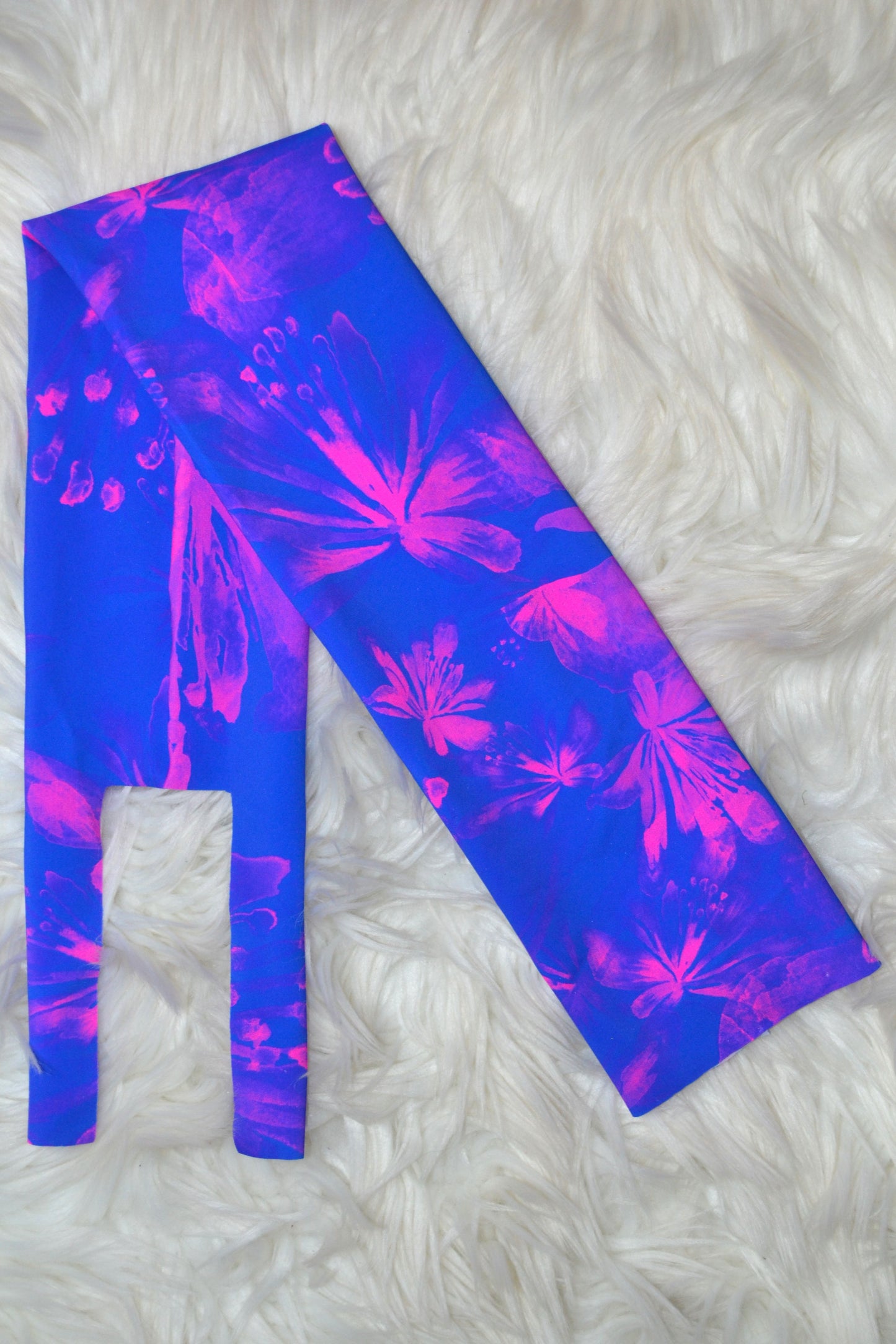 Pink Tropical Hawaiian Tail Bag