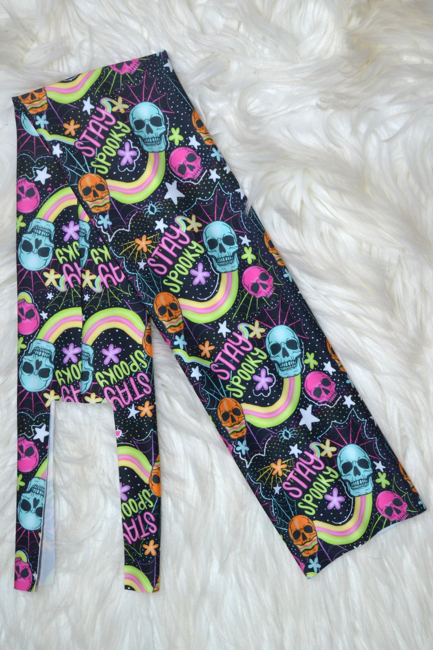 Neon Stay Spooky Tail Bag