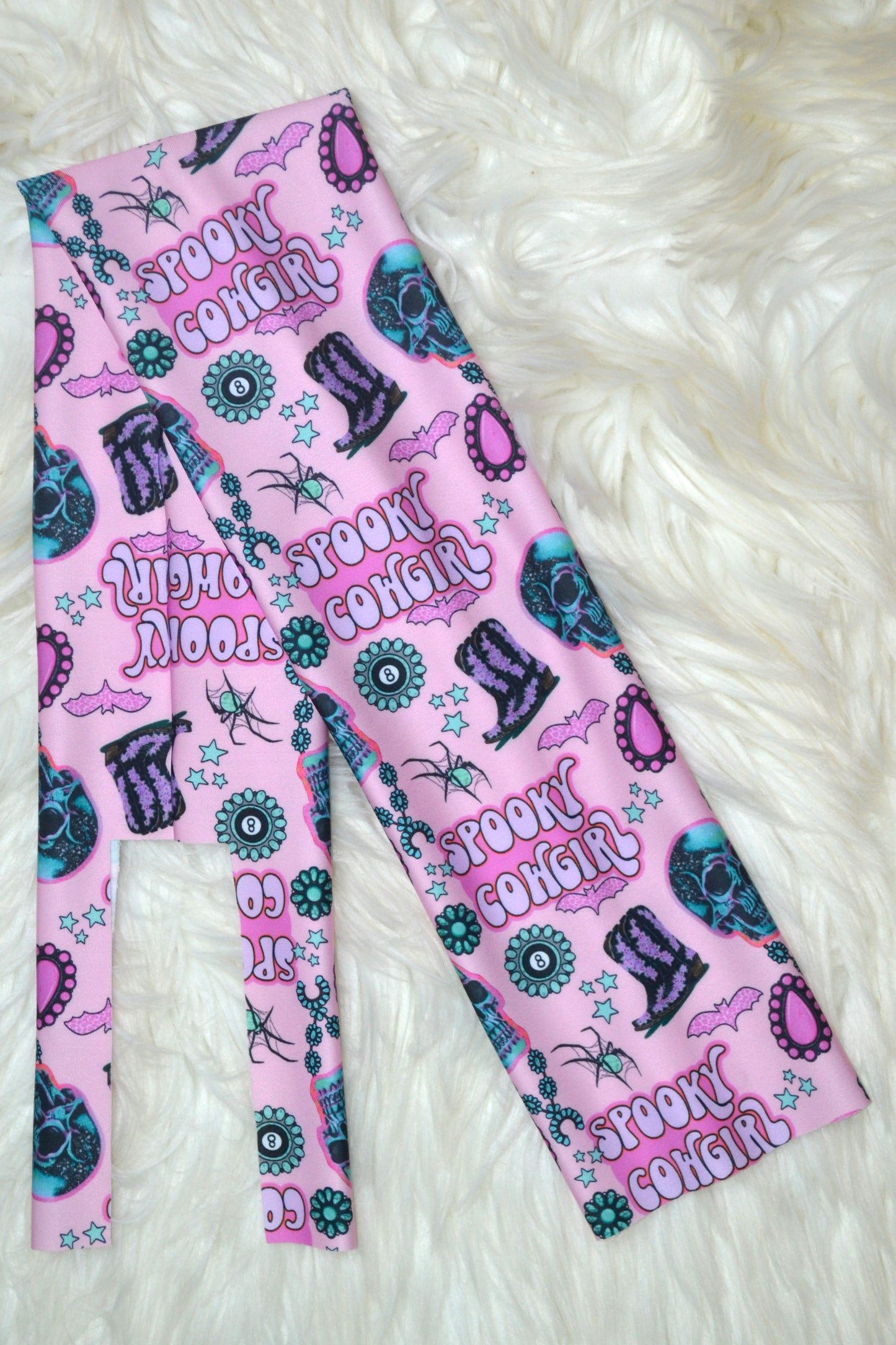 Pink Spooky Cowgirl Tail Bag