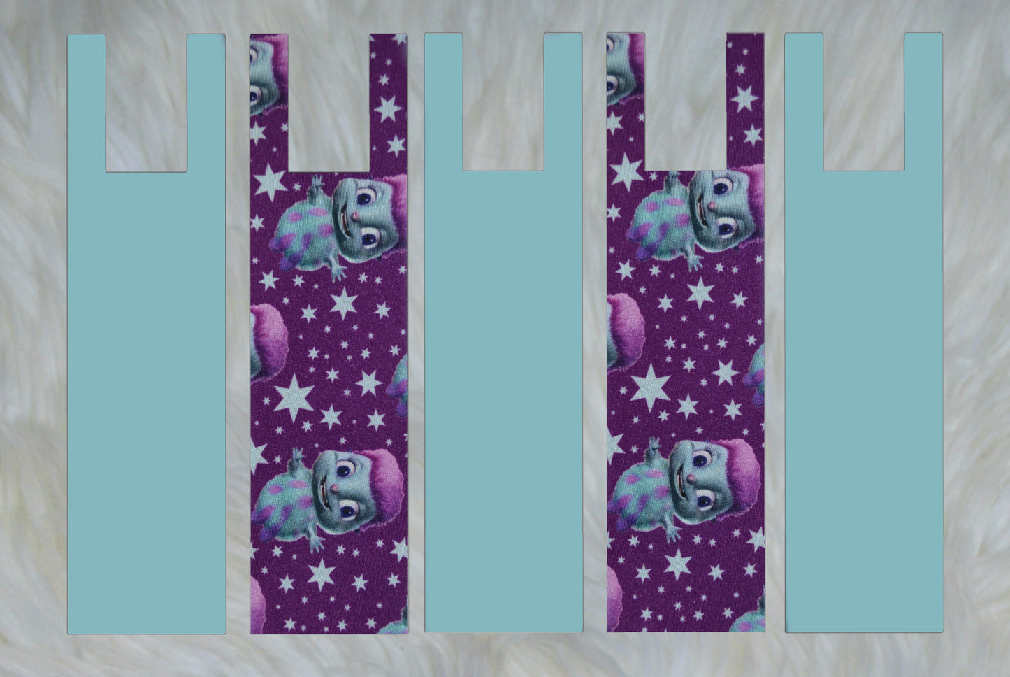Bibble X Solid Mint Teal Mane Bags Set of 5