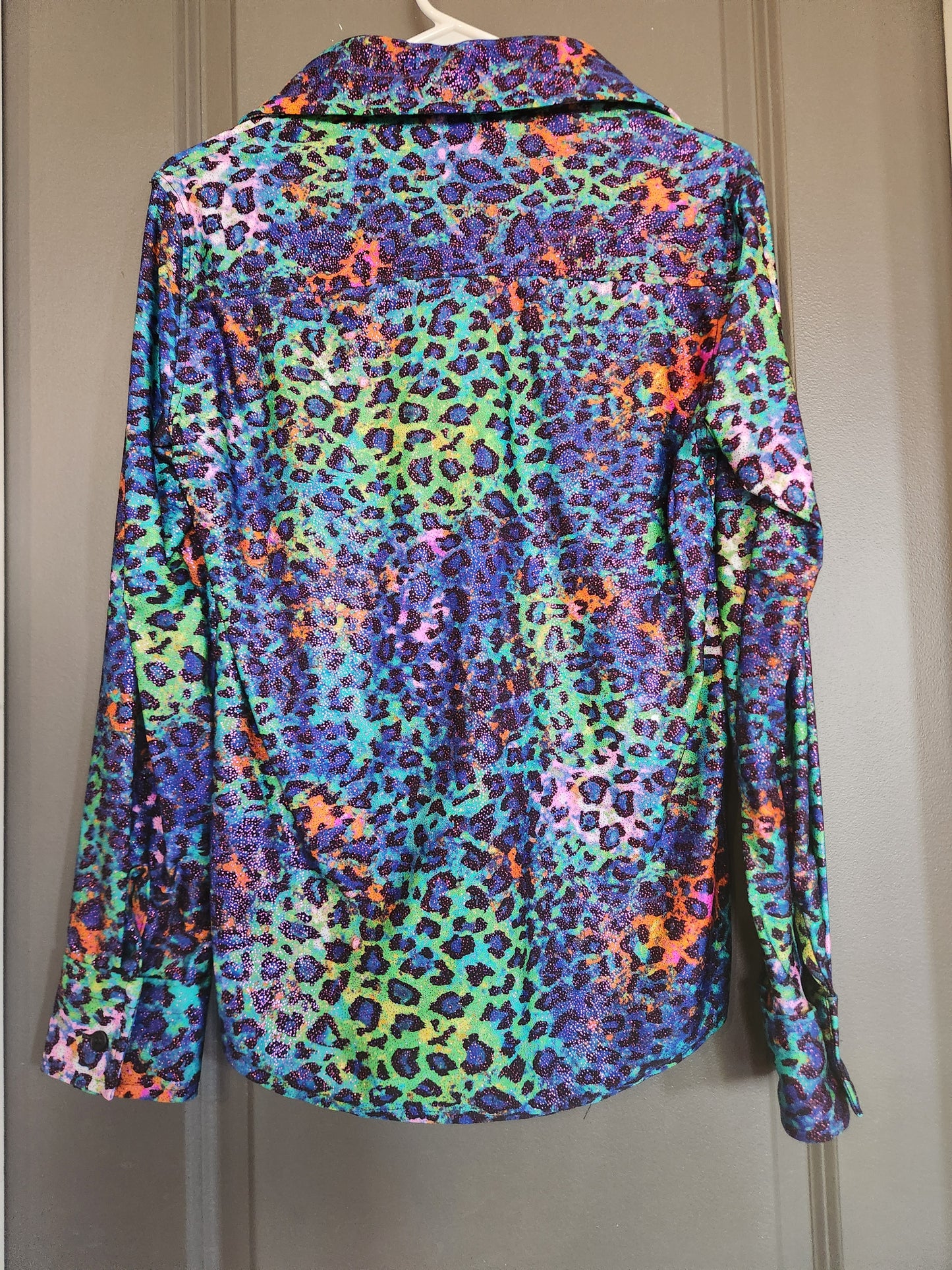 Thunderbird Rodeo Shirt Neon
Rainbow Cheetah Size Large
