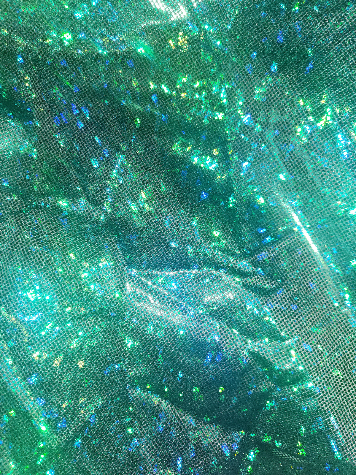 Dark Green Tail Bag Holographic