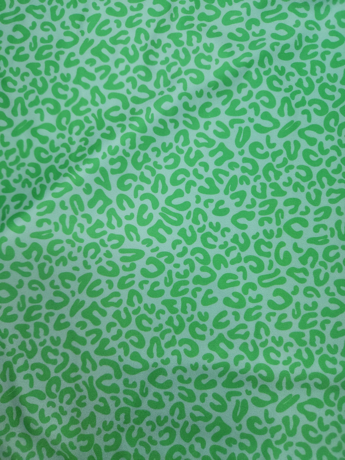Green Cheetah Tail Bag