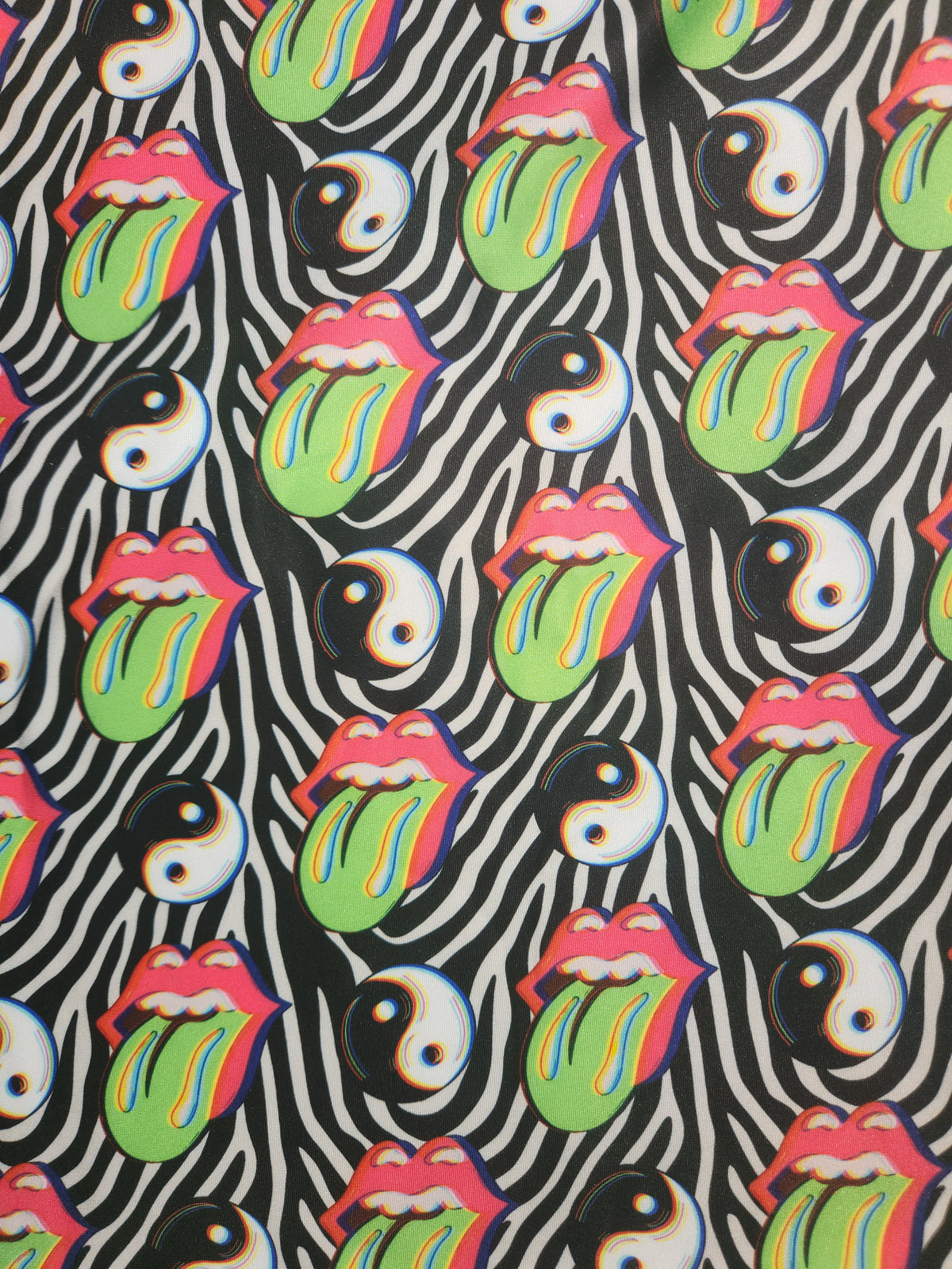 Zebra Tongues Tail Bag