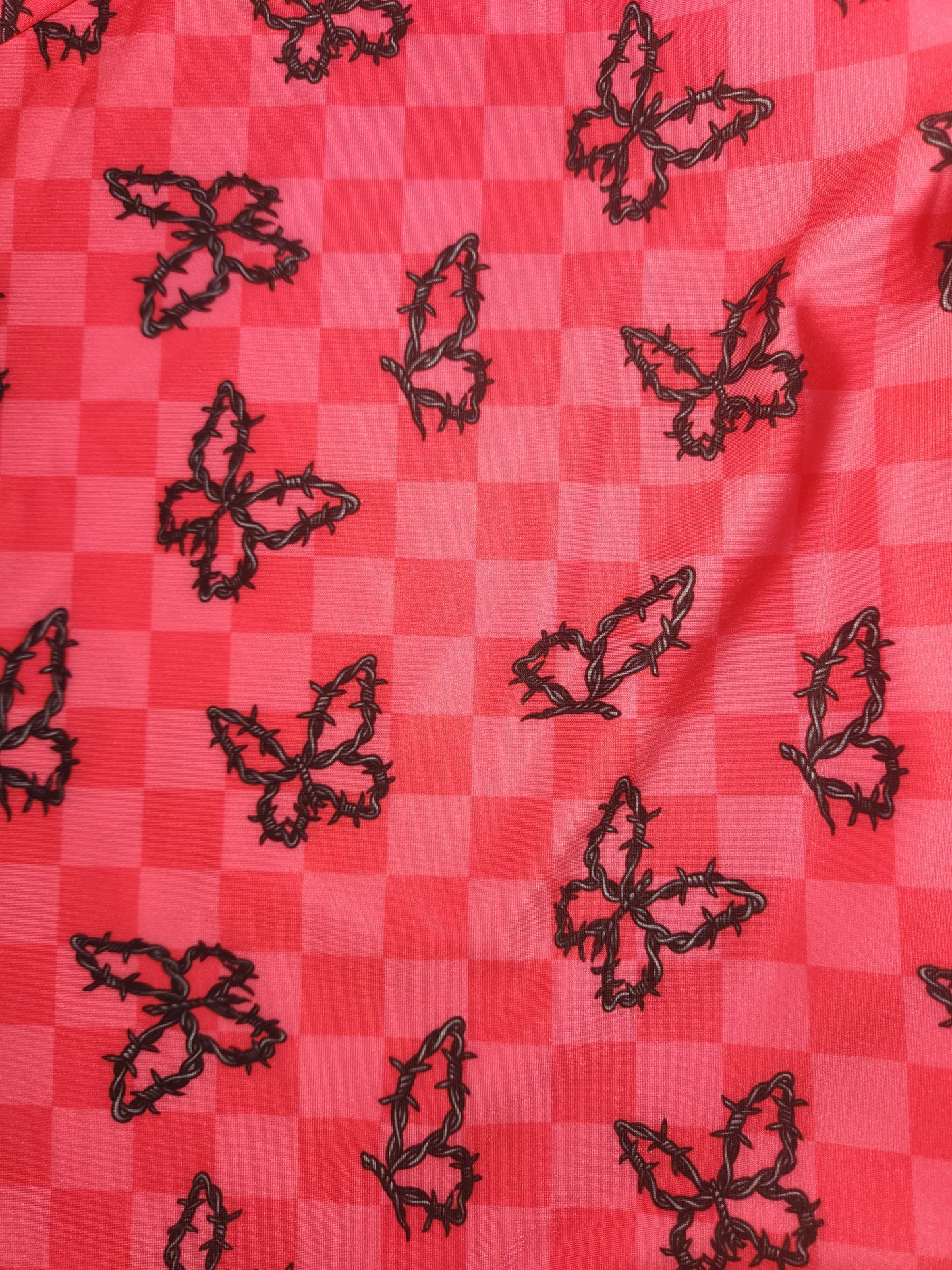 Barbed Wire Butterflies Tail Bag