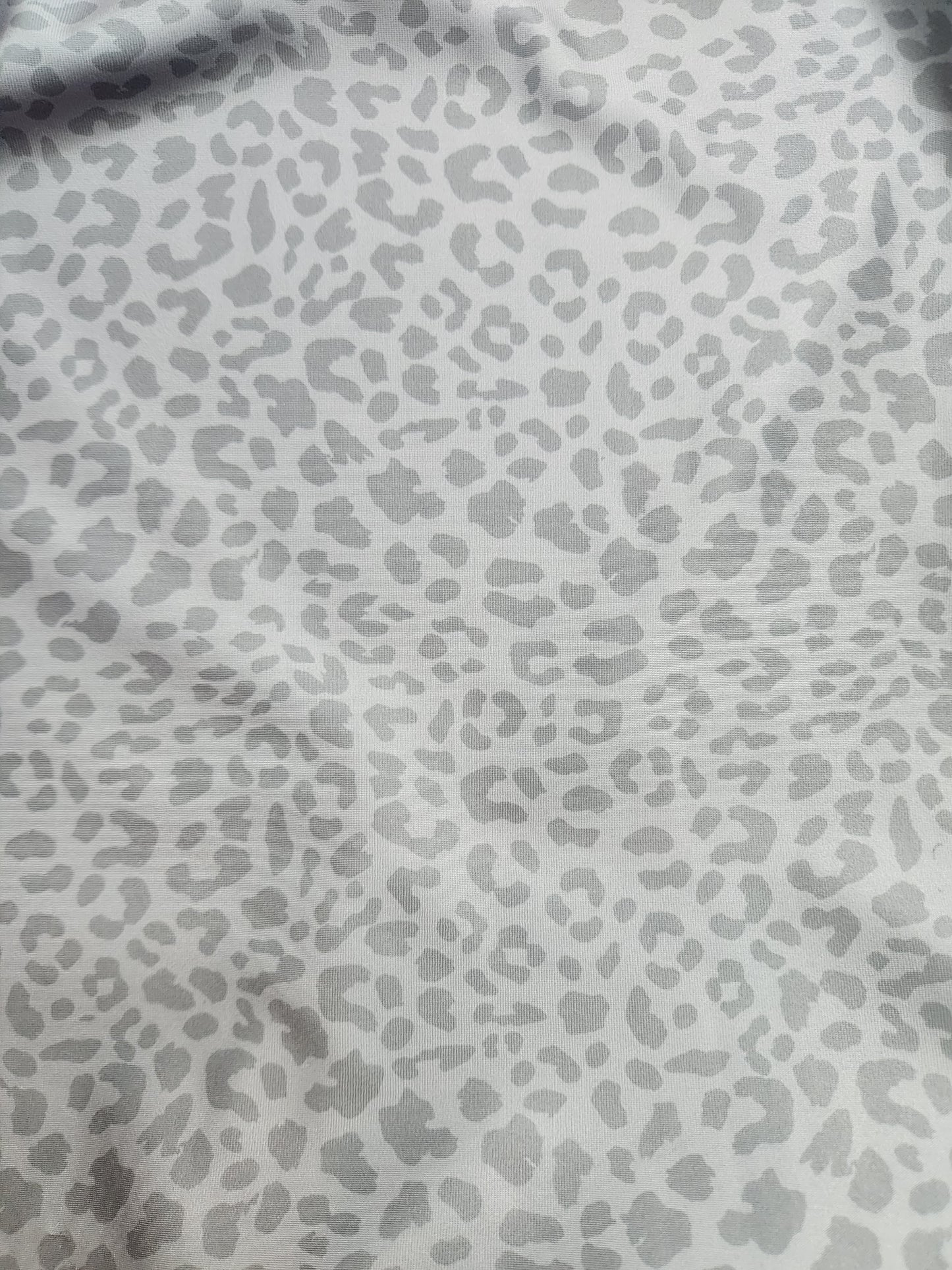 Gray Cheetah Tail Bag