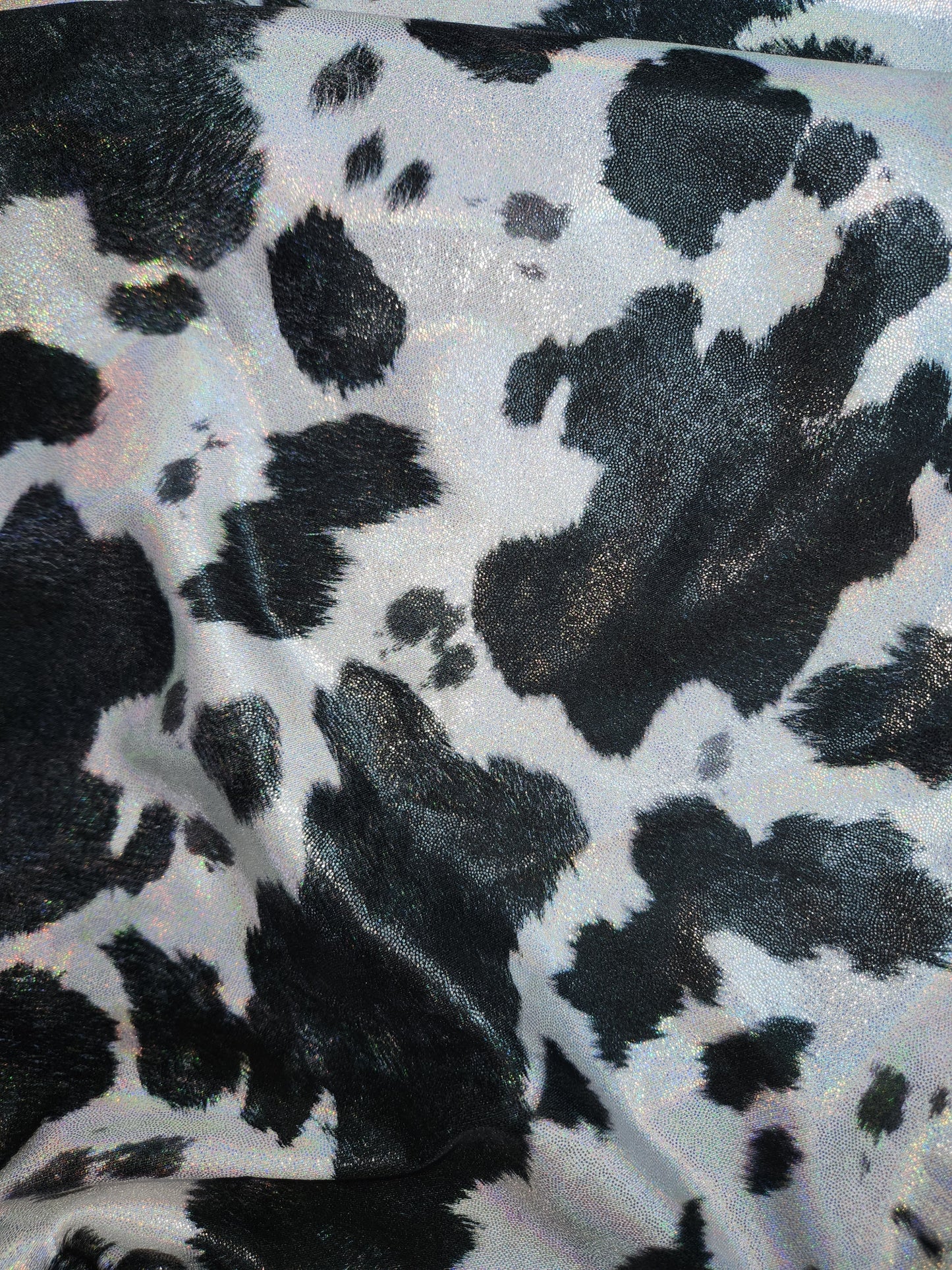 Black Cow Tail Bag Holographic