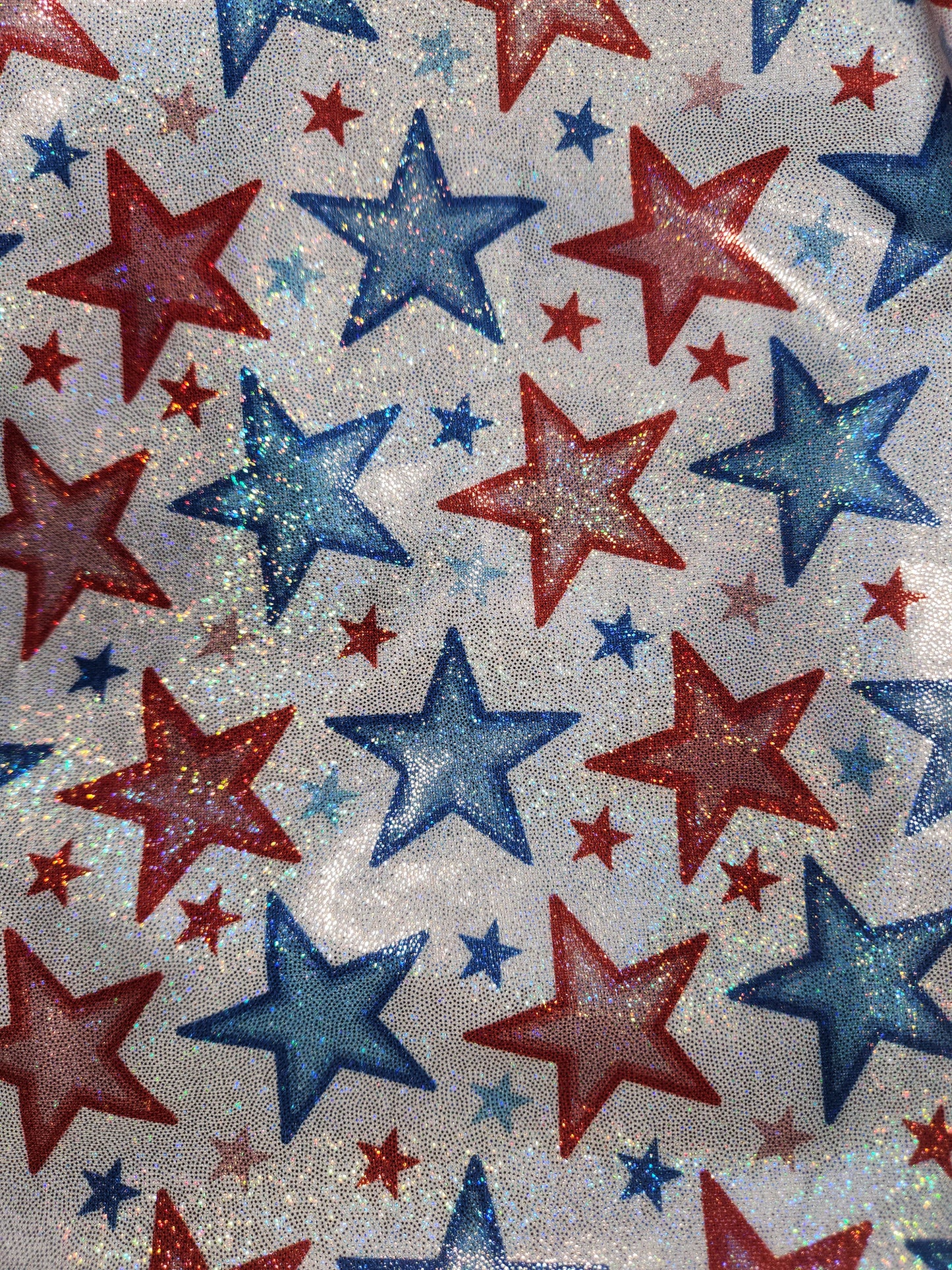 Stars Holographic Tail Bag
