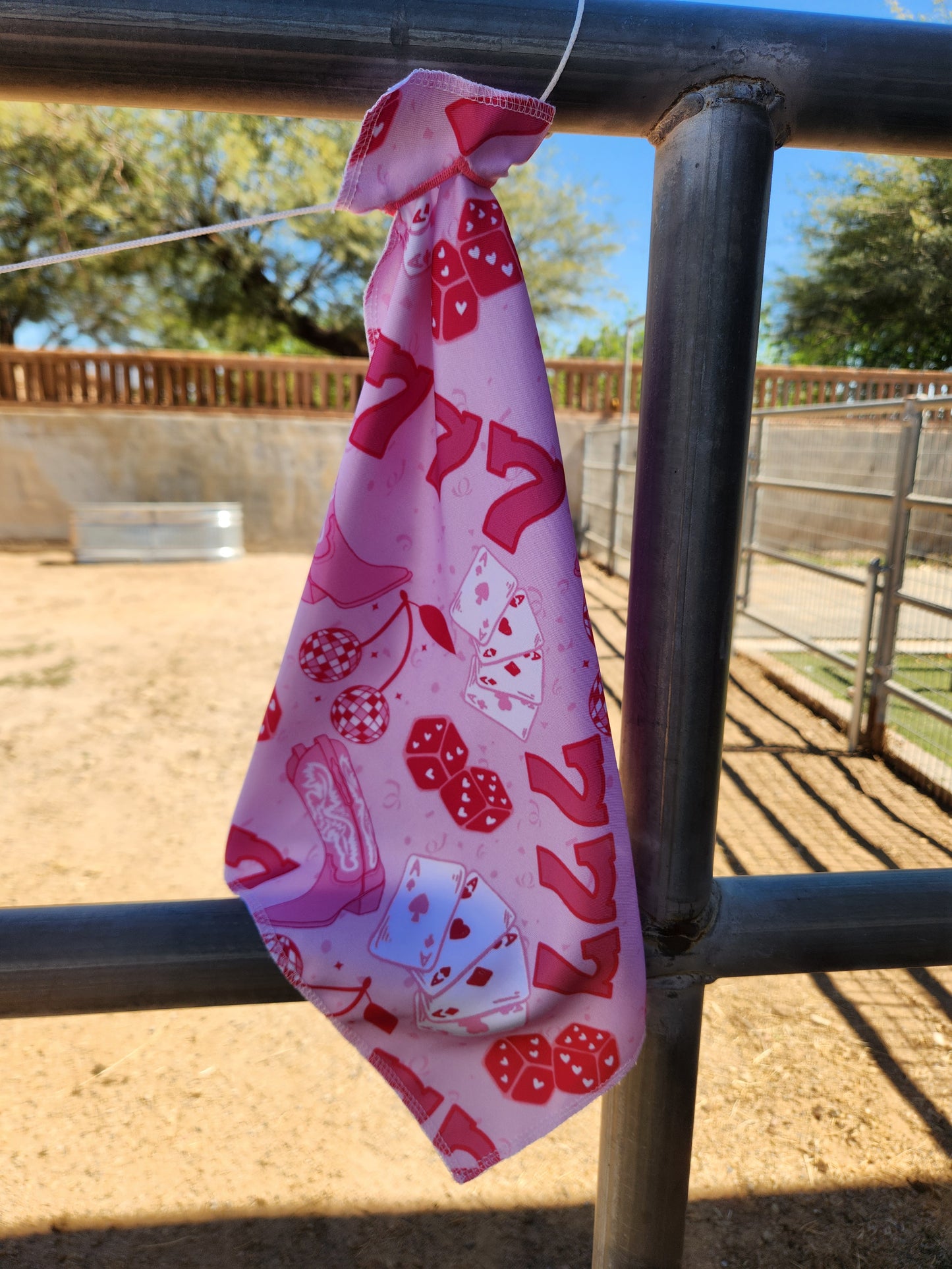 Pink 777 Breakaway Flag
