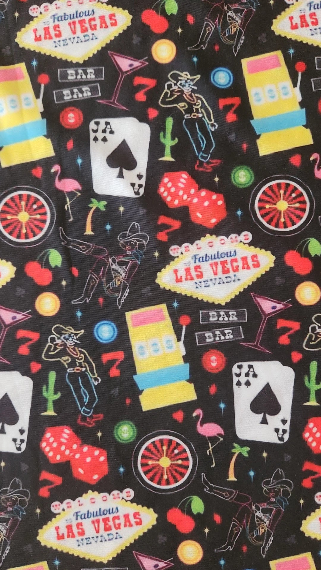 Misprinted Fabulous Las Vegas Tail Bag