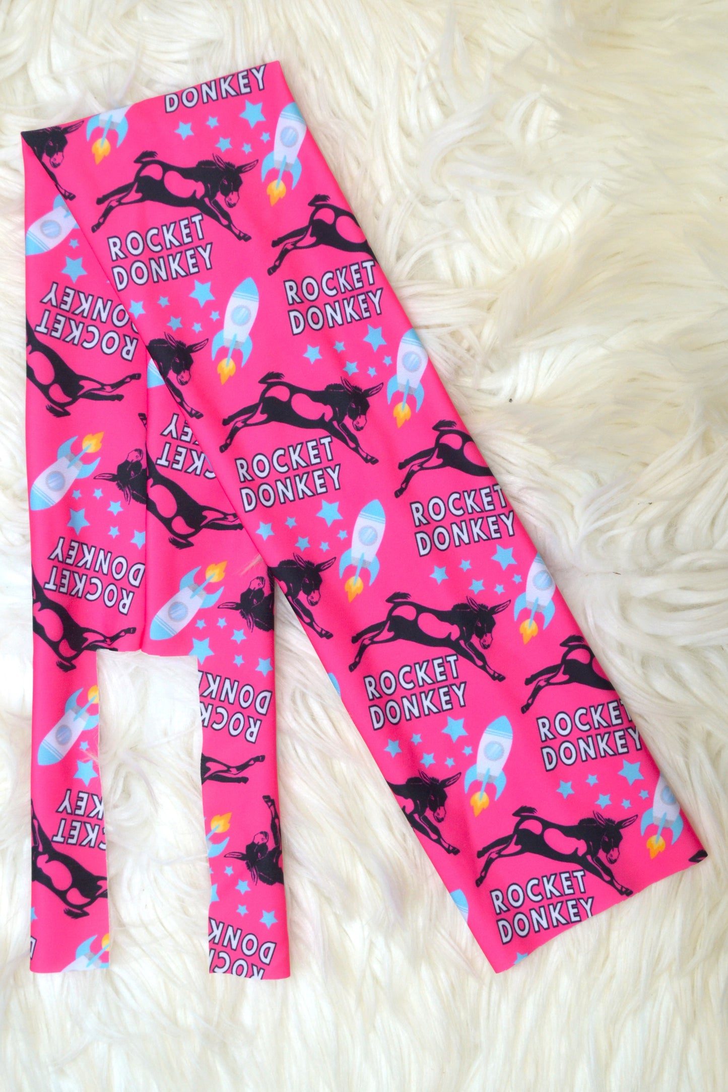 Pink Rocket Donkey Tail Bag