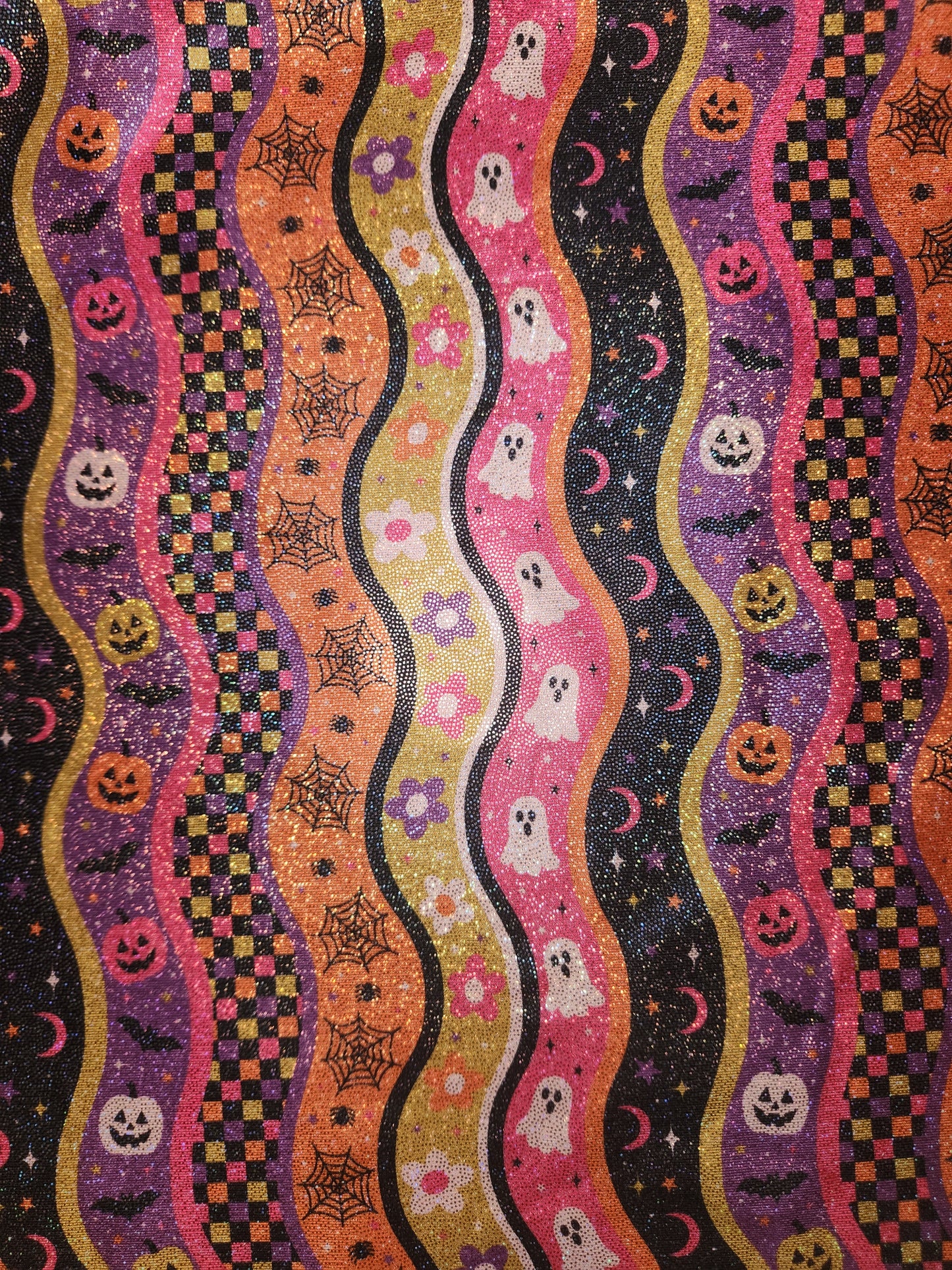 Groovy Halloween Tail Bag Holographic