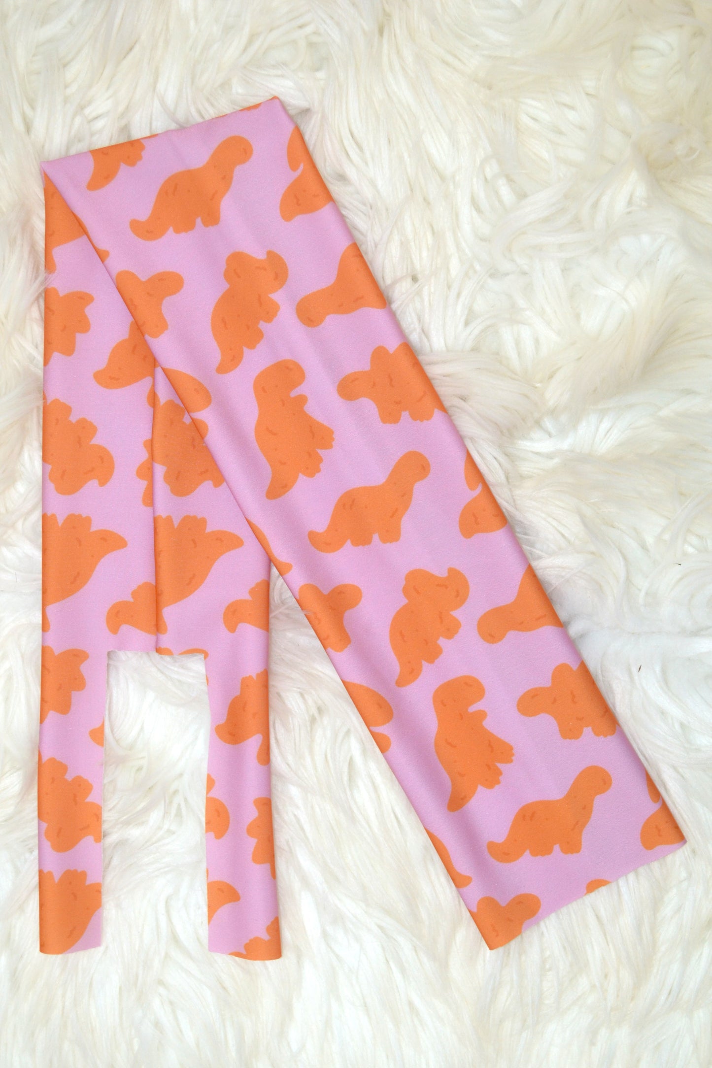Dinosaur Nuggets Pink Tail Bag