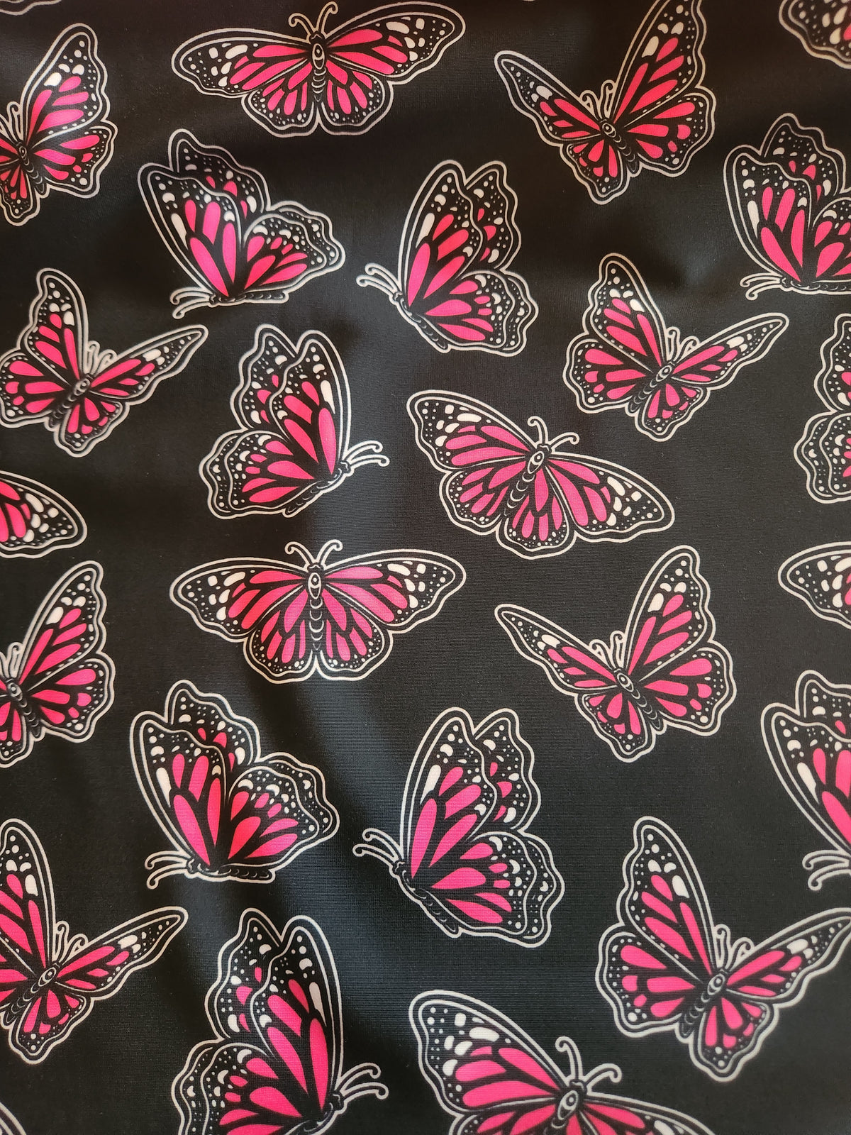 Pink Monarch Butterfly Tail Bag