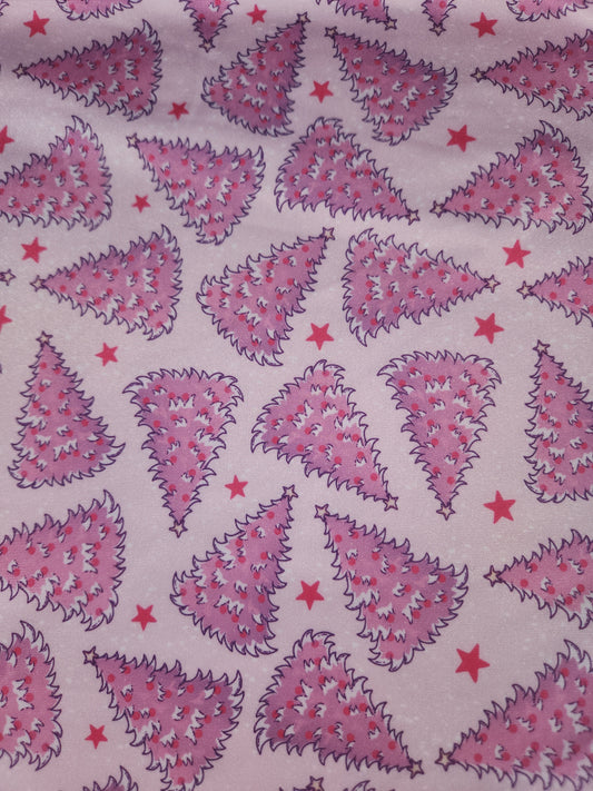 Pink Trees Tail Bag