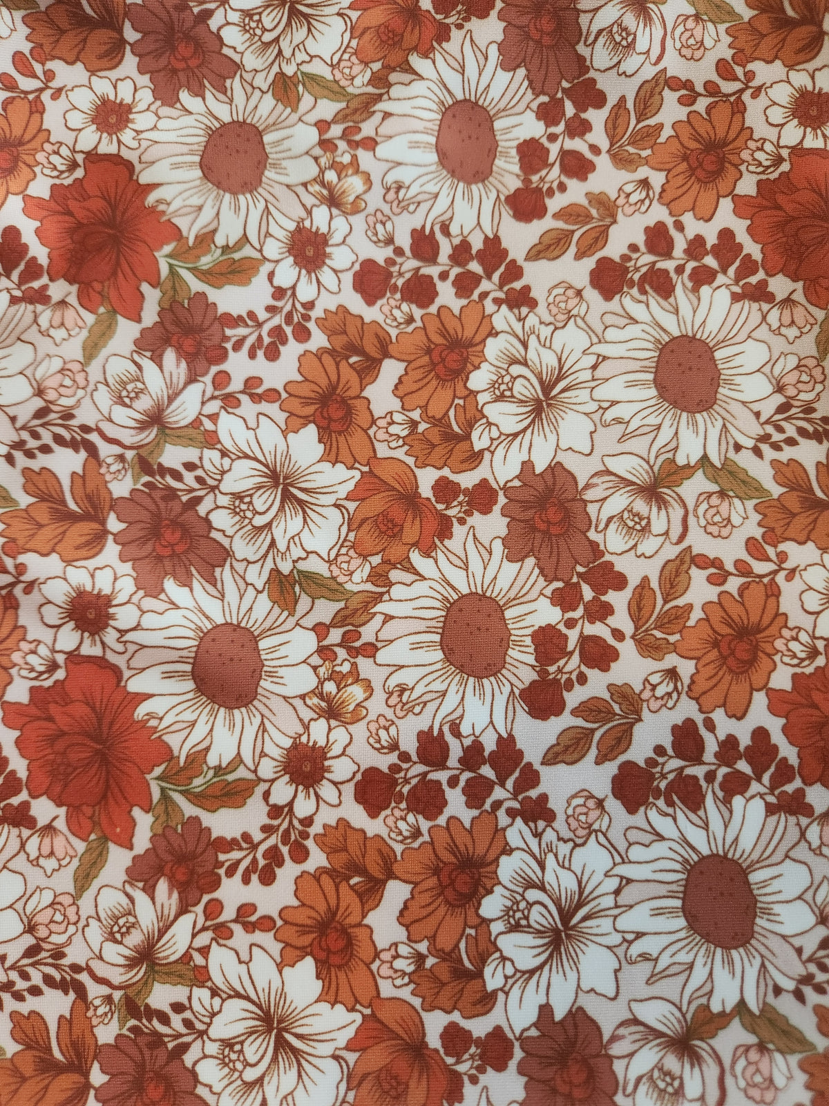 Rust Flower Tail Bag