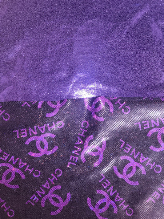 C X Purple Shimmer Mane Bags Set of 5