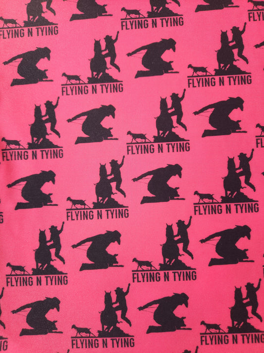 Hot Pink Flying N Tying Goat Tying Tail Bag