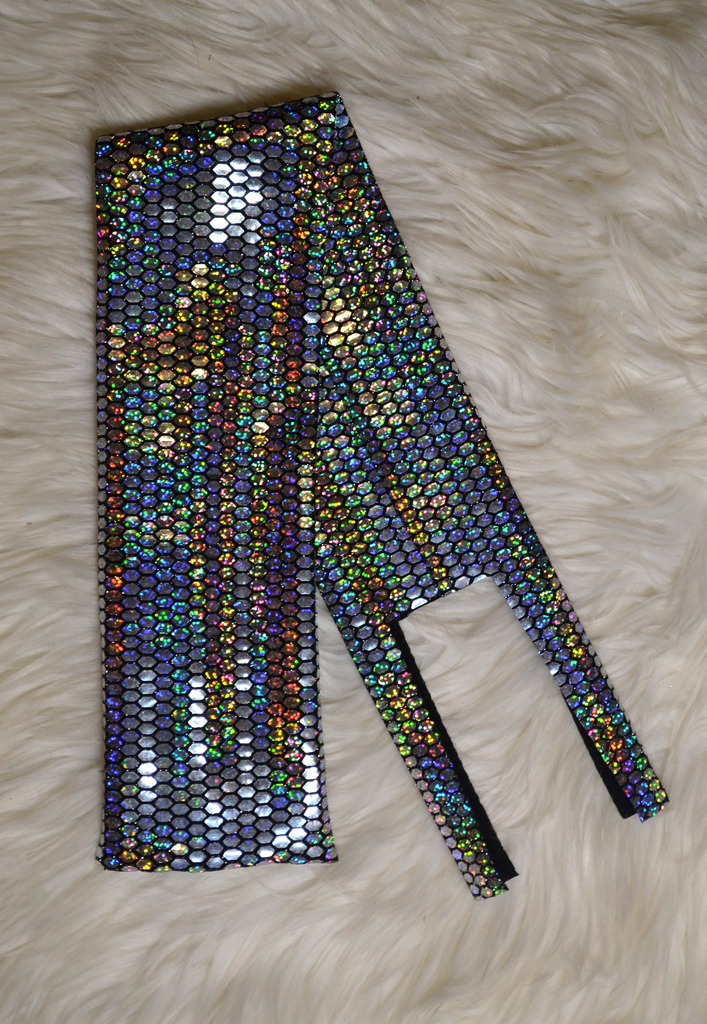 Black Eliza Tail Bag Holographic