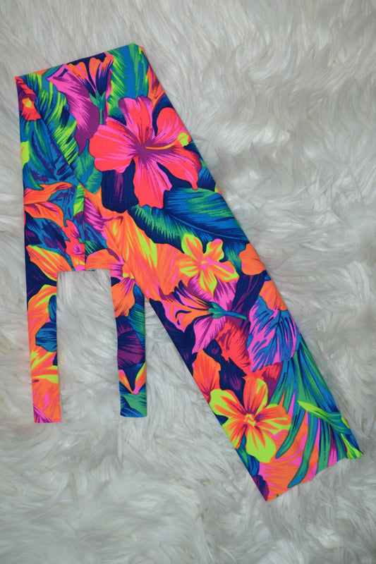 Neon Hawaiian Tail Bag